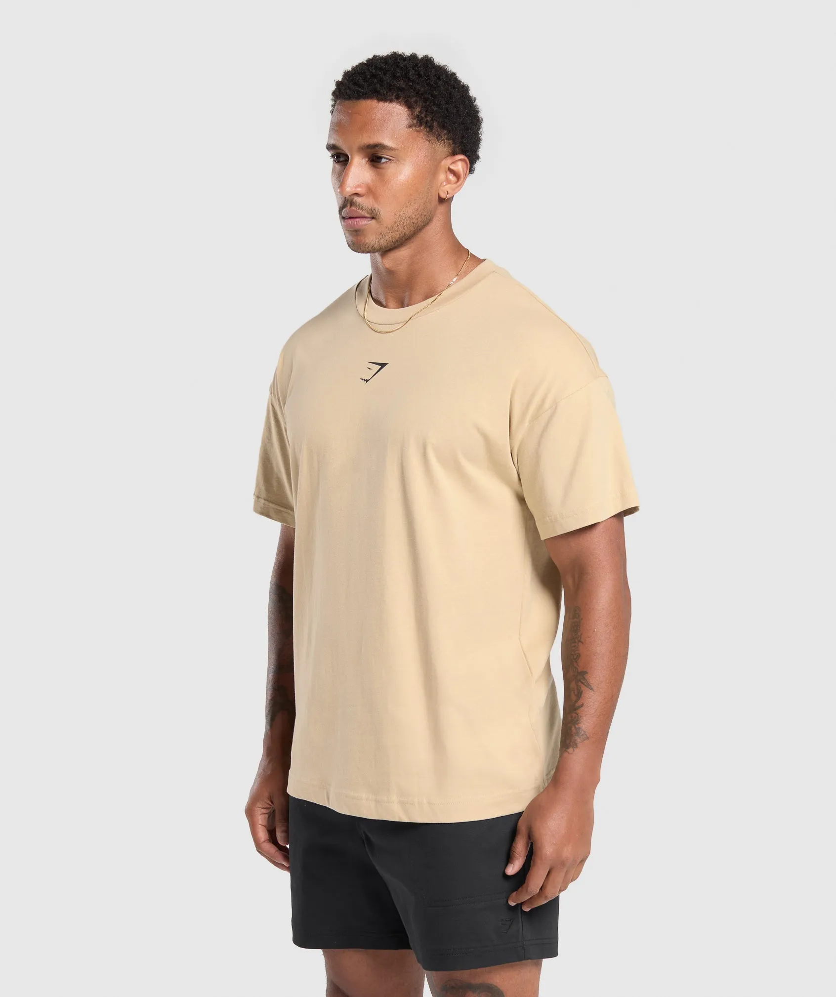 Gymshark Lifting Club Apparel Graphic T-Shirt - Vanilla Beige sold by Gymshark product image thumbnail 3