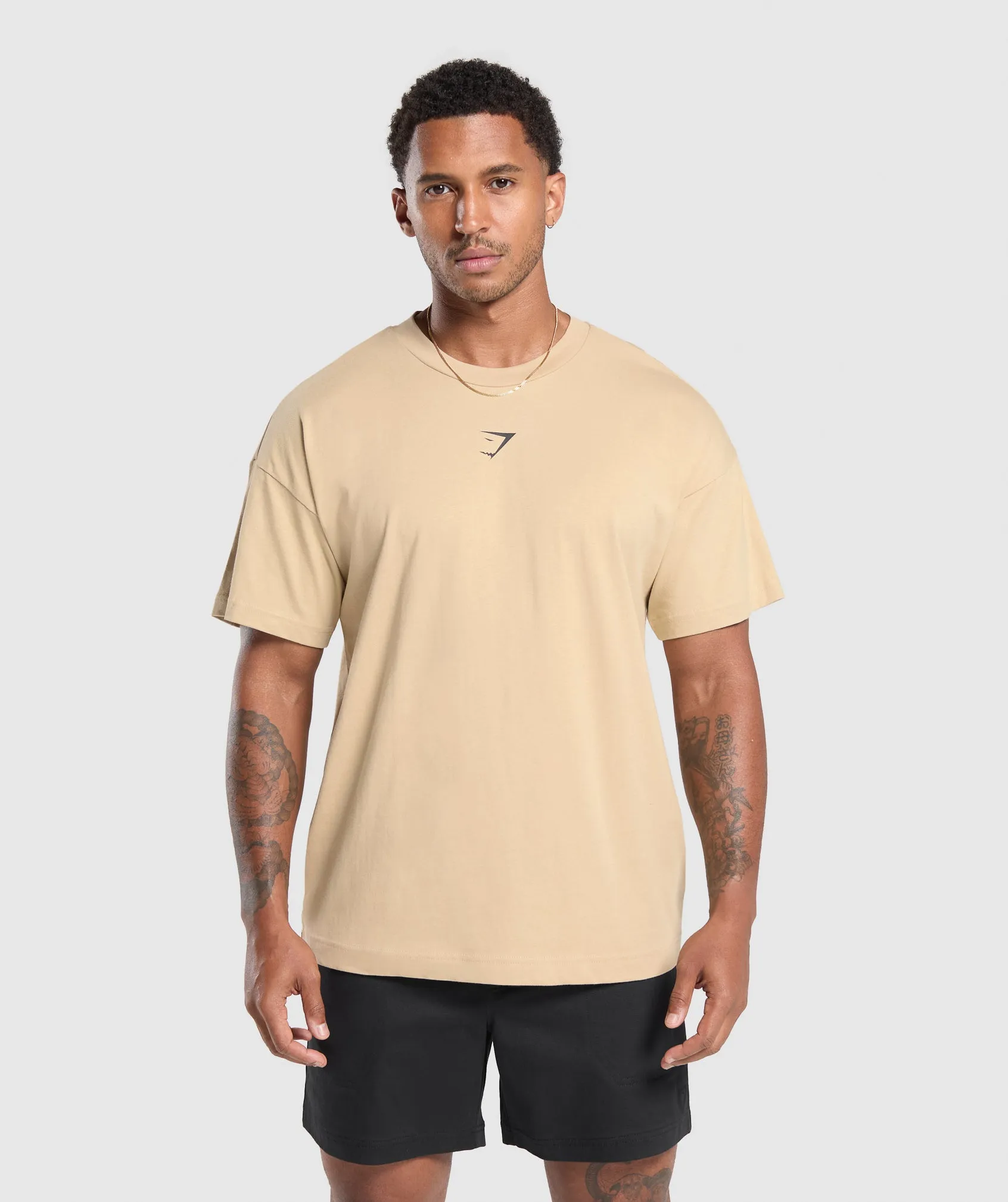 Gymshark Lifting Club Apparel Graphic T-Shirt - Vanilla Beige sold by Gymshark product image thumbnail 2