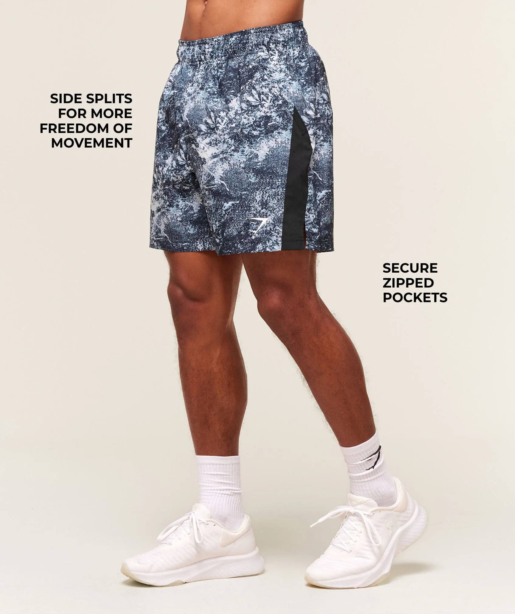 Gymshark Sport 7" Shorts - Smoke Blue/Black sold by Gymshark product image thumbnail 2