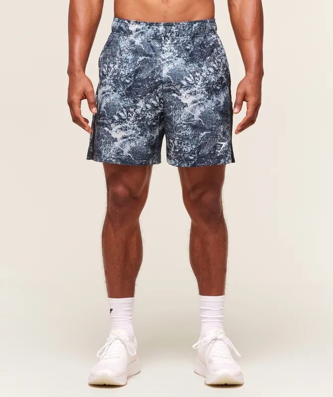 Gymshark Sport  7" Shorts - Smoke Blue/Black sold by Gymshark