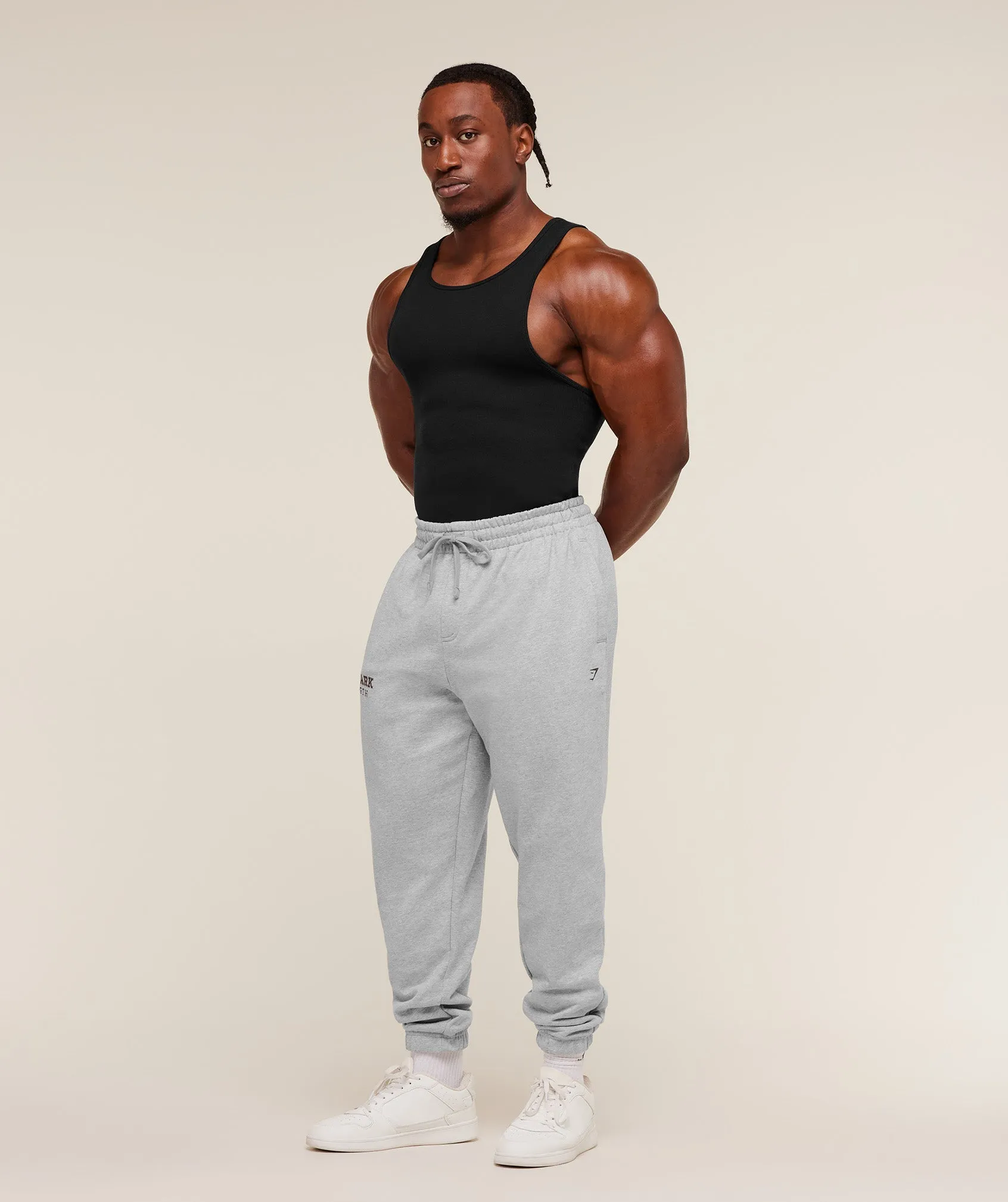 Gymshark Gymshark Strength Jogger - Light Grey Core Marl sold by Gymshark product image thumbnail 4