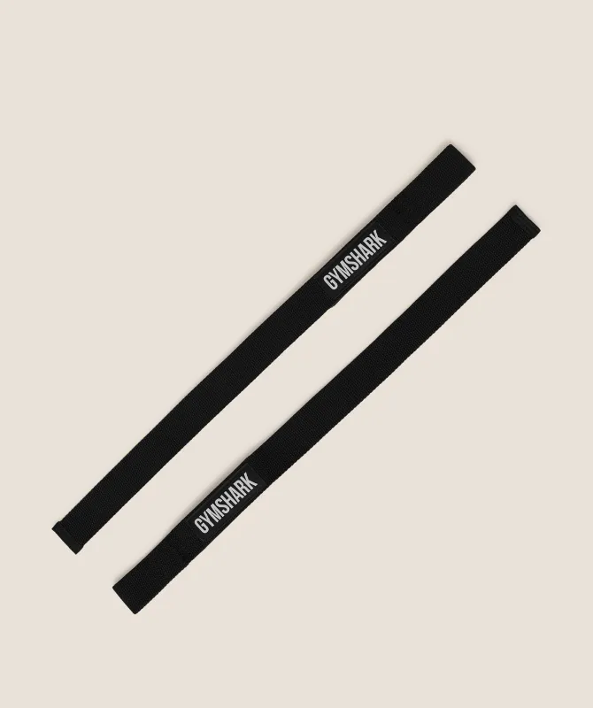 Gymshark Lifting Straps - Black sold by Gymshark