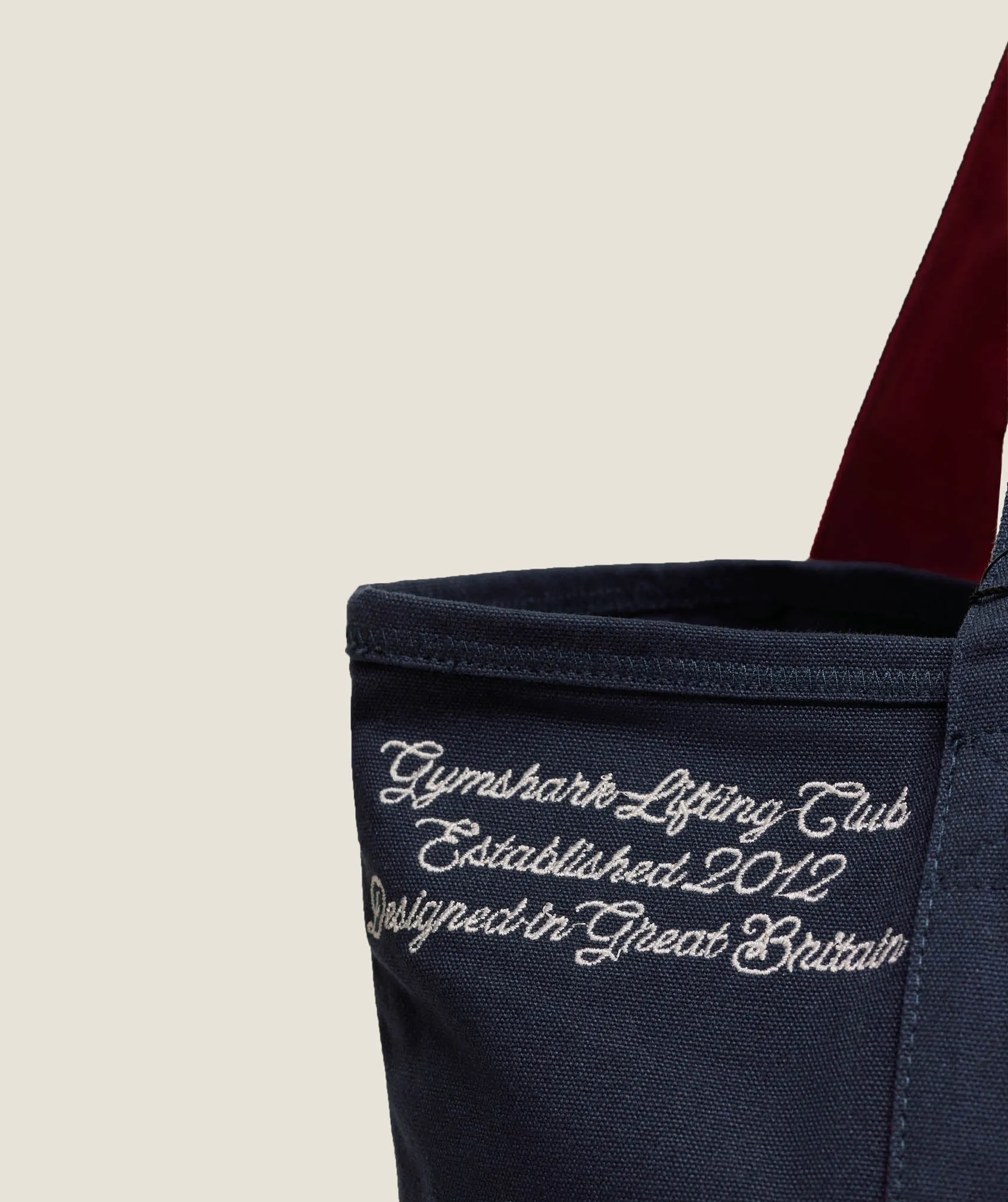 Gymshark Collegiate Tote Bag - Heavy Blue sold by Gymshark product image thumbnail 4