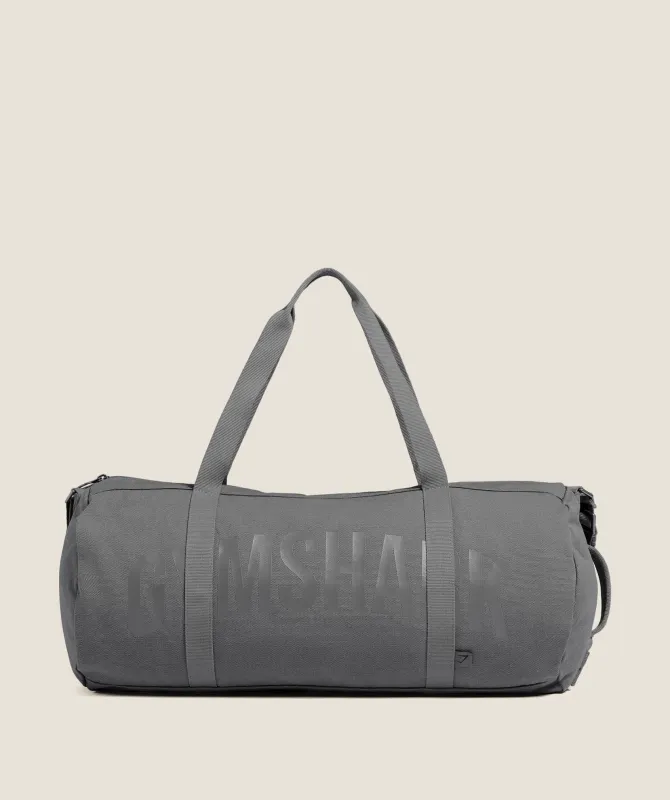 Gymshark Power Holdall - Dark Grey sold by Gymshark