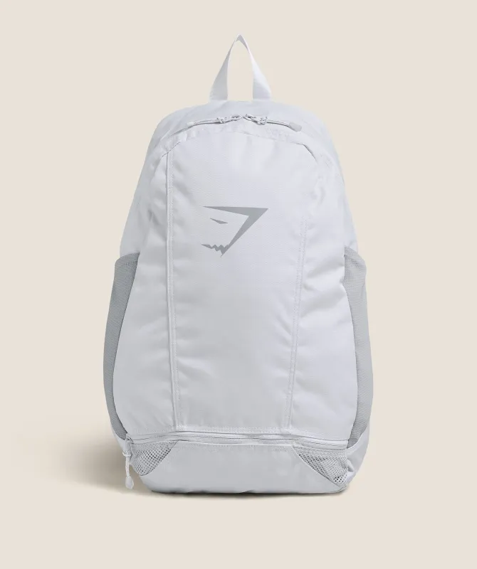 Gymshark Sharkhead Backpack V2 - Metal Grey sold by Gymshark