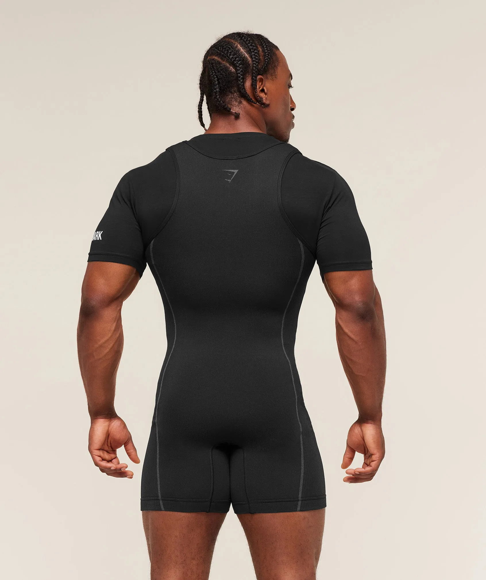 Gymshark Seamless Singlet - Black/Pitch Grey sold by Gymshark product image thumbnail 2