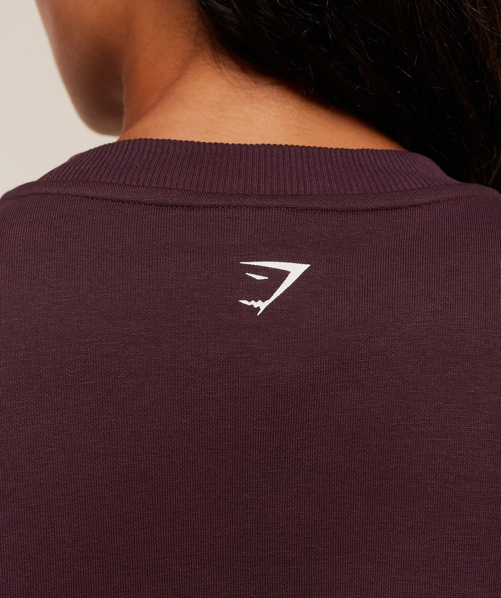 Gymshark GSLC Graphic Crew Neck - Cherry Purple sold by Gymshark product image thumbnail 4