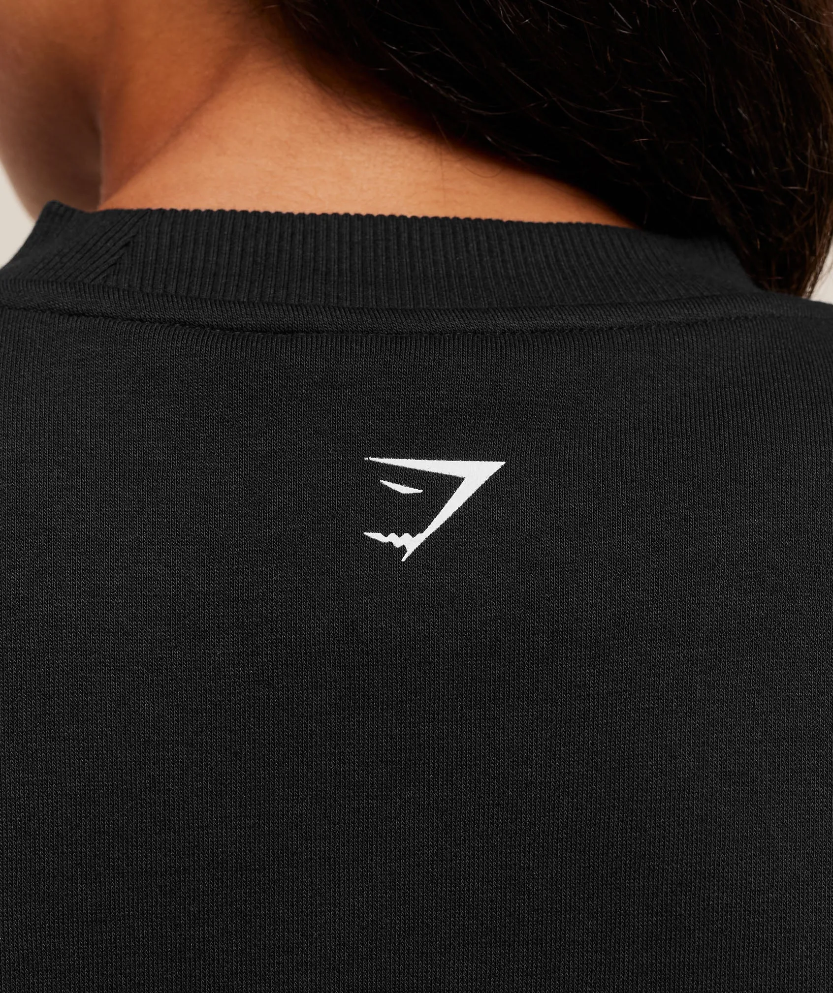 Gymshark GSLC Graphic Crew Neck - Black sold by Gymshark product image thumbnail 4
