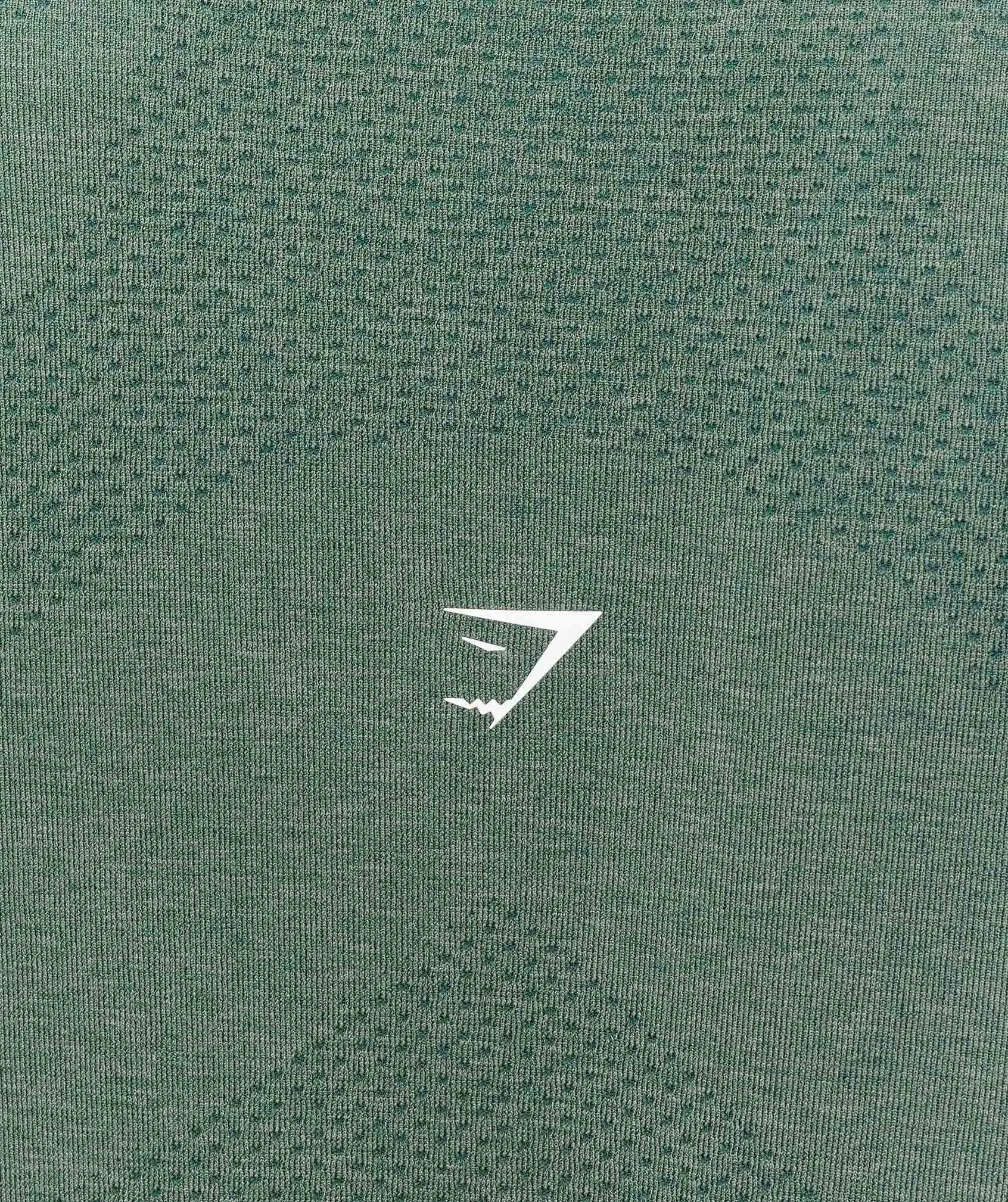 Gymshark Vital Light Long Sleeve Top - Obsidian Green Marl sold by Gymshark product image thumbnail 5