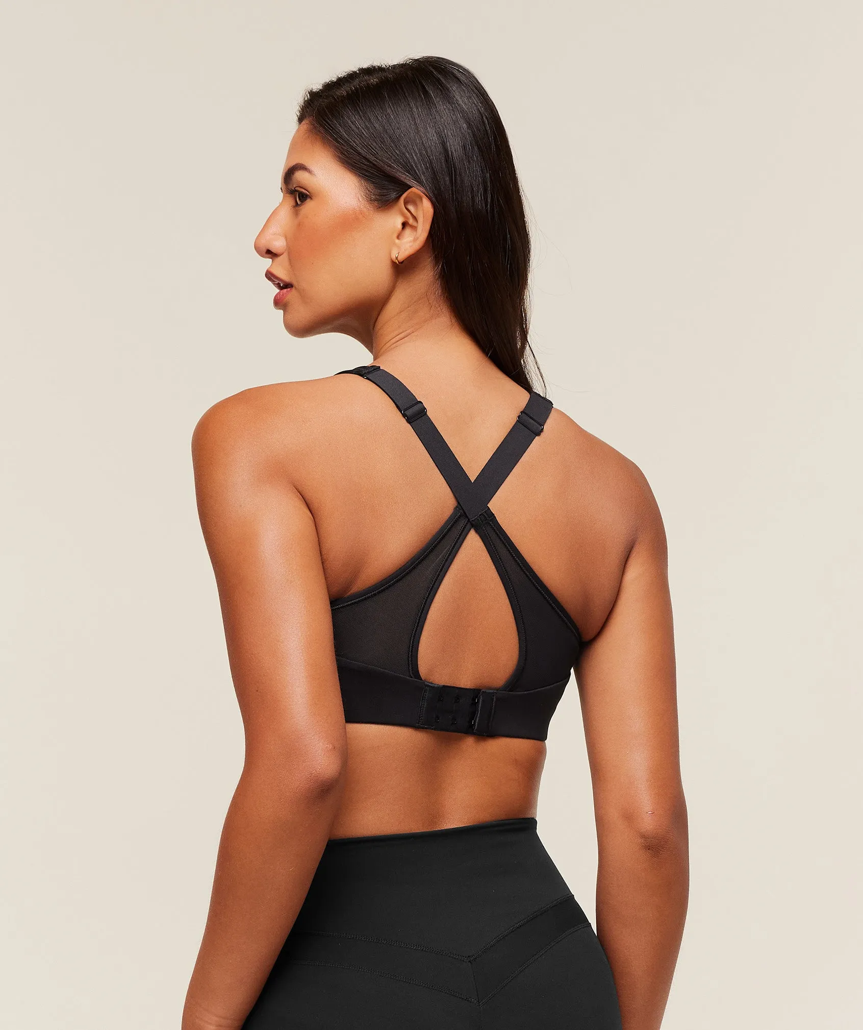 Gymshark Alpha High Support Sports Bra - Black sold by Gymshark product image thumbnail 2