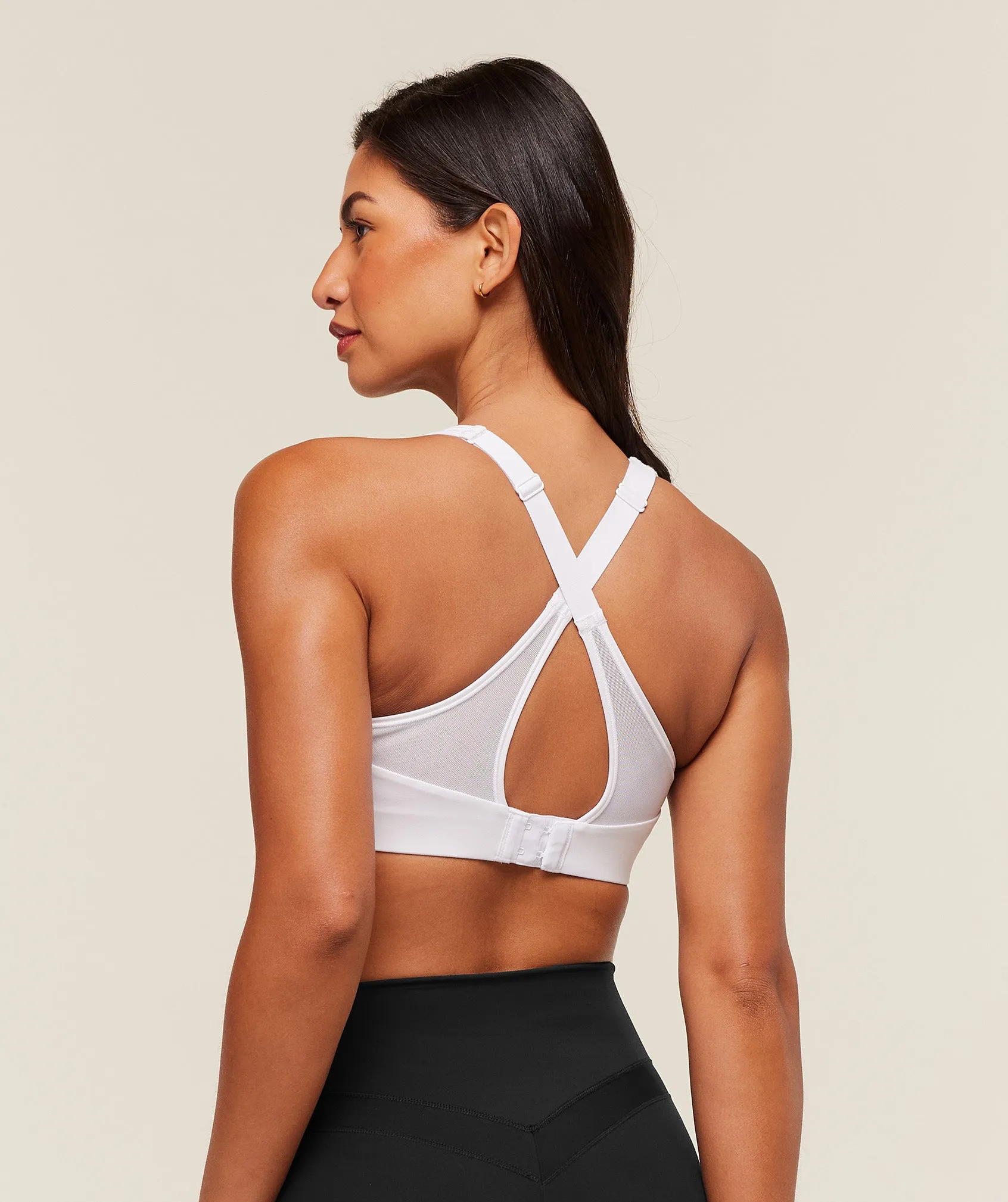 Gymshark Alpha High Support Sports Bra - White sold by Gymshark product image thumbnail 2
