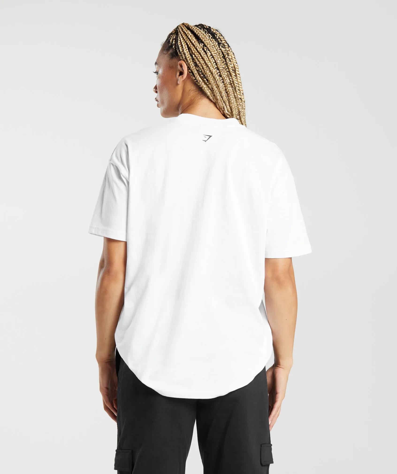 Gymshark Lifting Apparel Oversized T-Shirt - White sold by Gymshark product image thumbnail 2