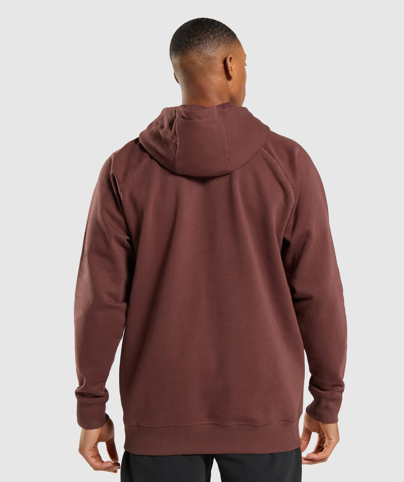Gymshark Apollo Hoodie - Cherry Brown sold by Gymshark product image thumbnail 2