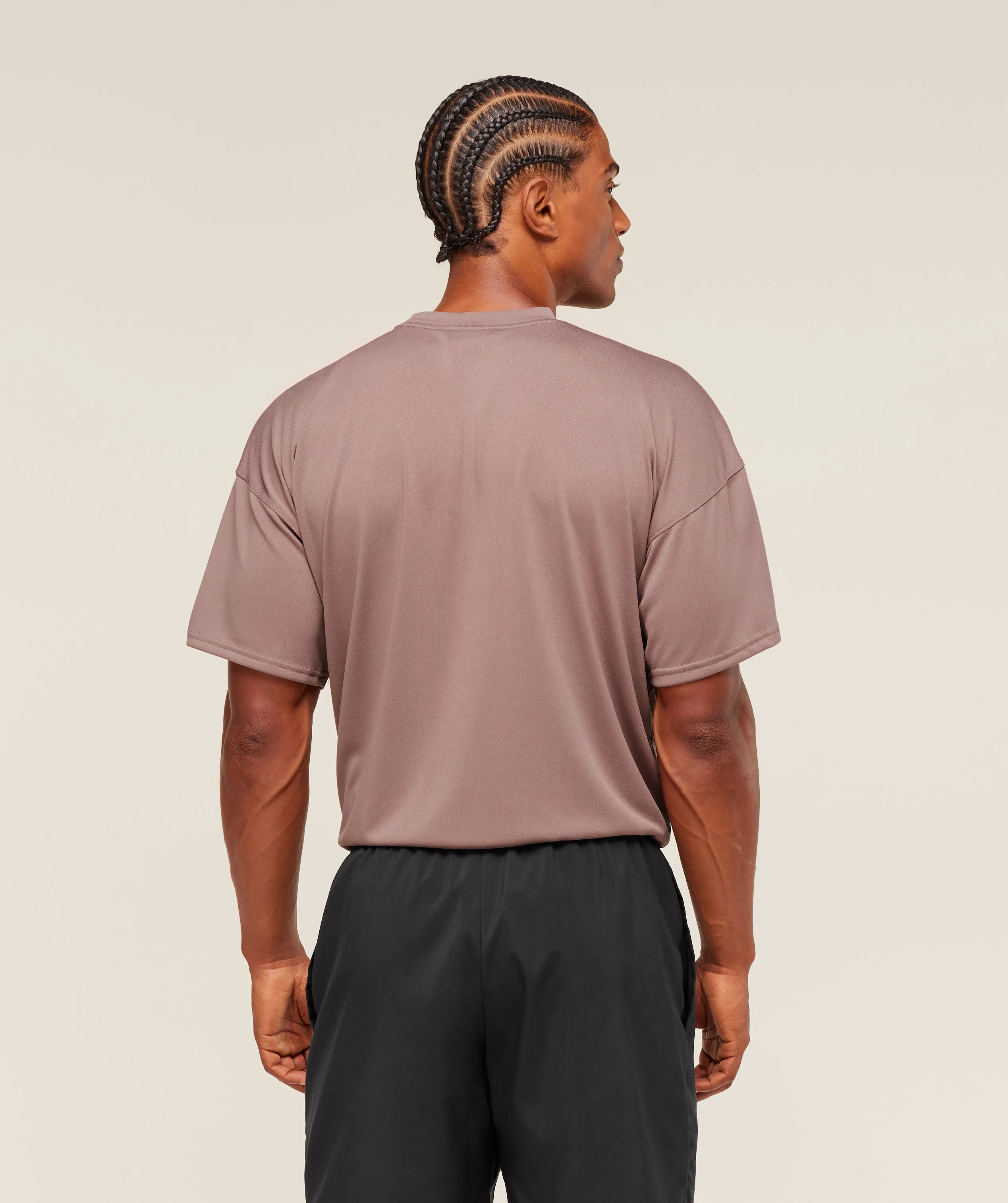 Gymshark Arrival Oversized T-Shirt - Chestnut Pink sold by Gymshark product image thumbnail 2