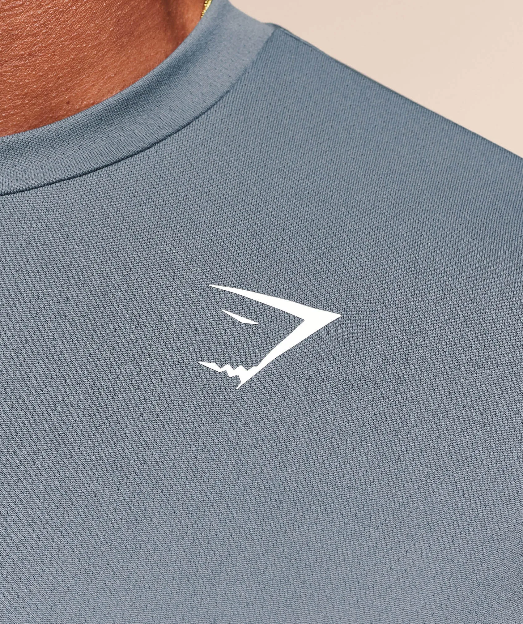 Gymshark Arrival Oversized T-Shirt - Iron Blue sold by Gymshark product image thumbnail 4