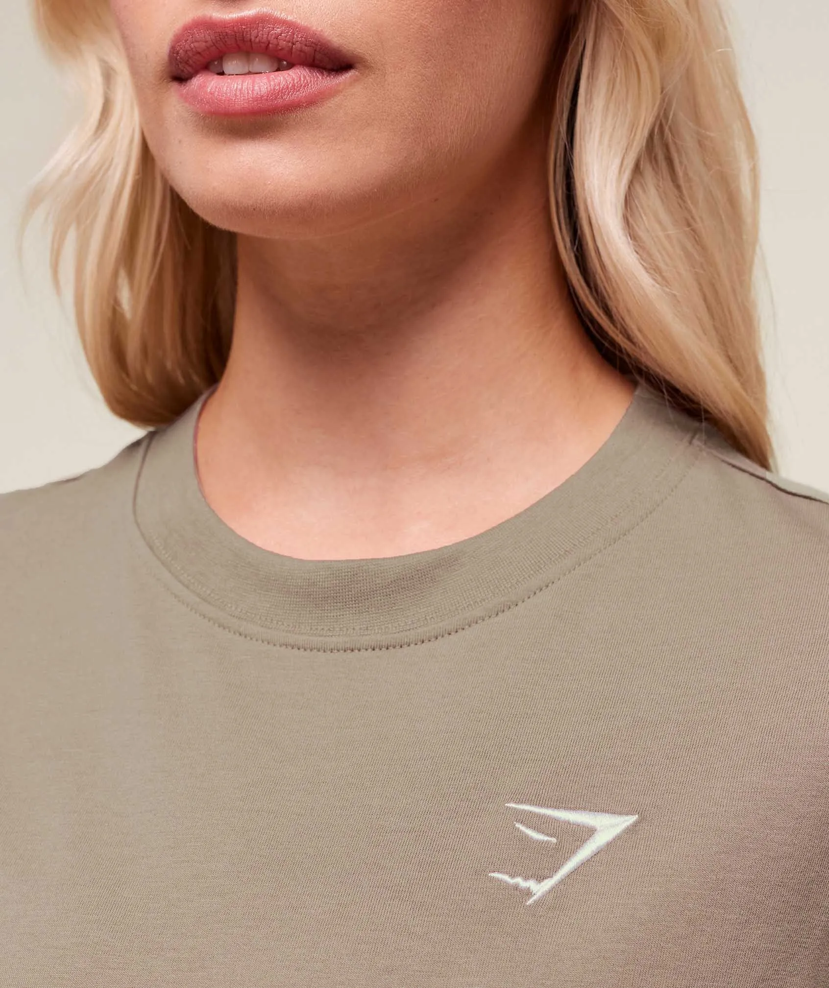 Gymshark Training Oversized T-Shirt - Lifestyle Brown sold by Gymshark product image thumbnail 4