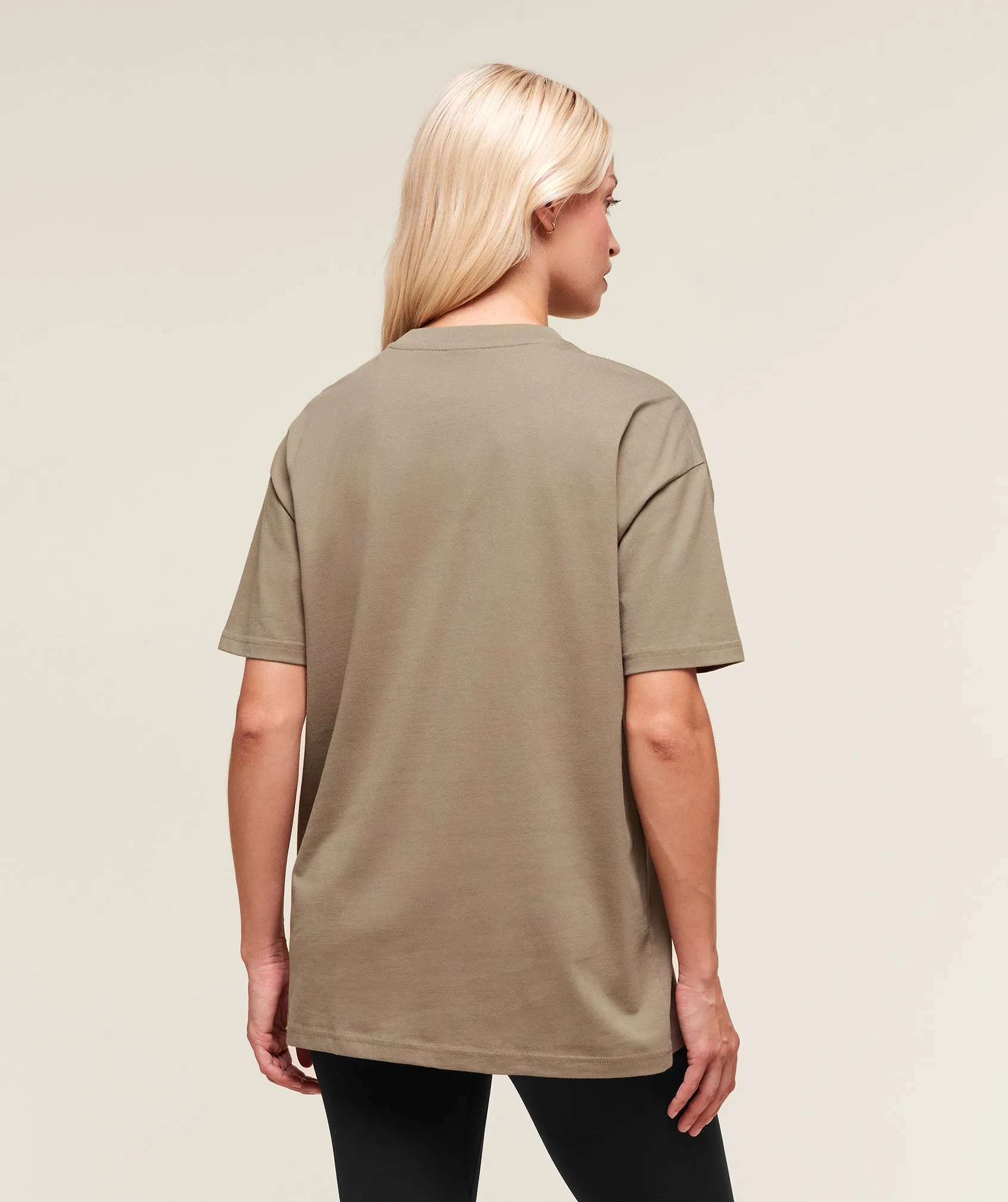 Gymshark Training Oversized T-Shirt - Lifestyle Brown sold by Gymshark product image thumbnail 2