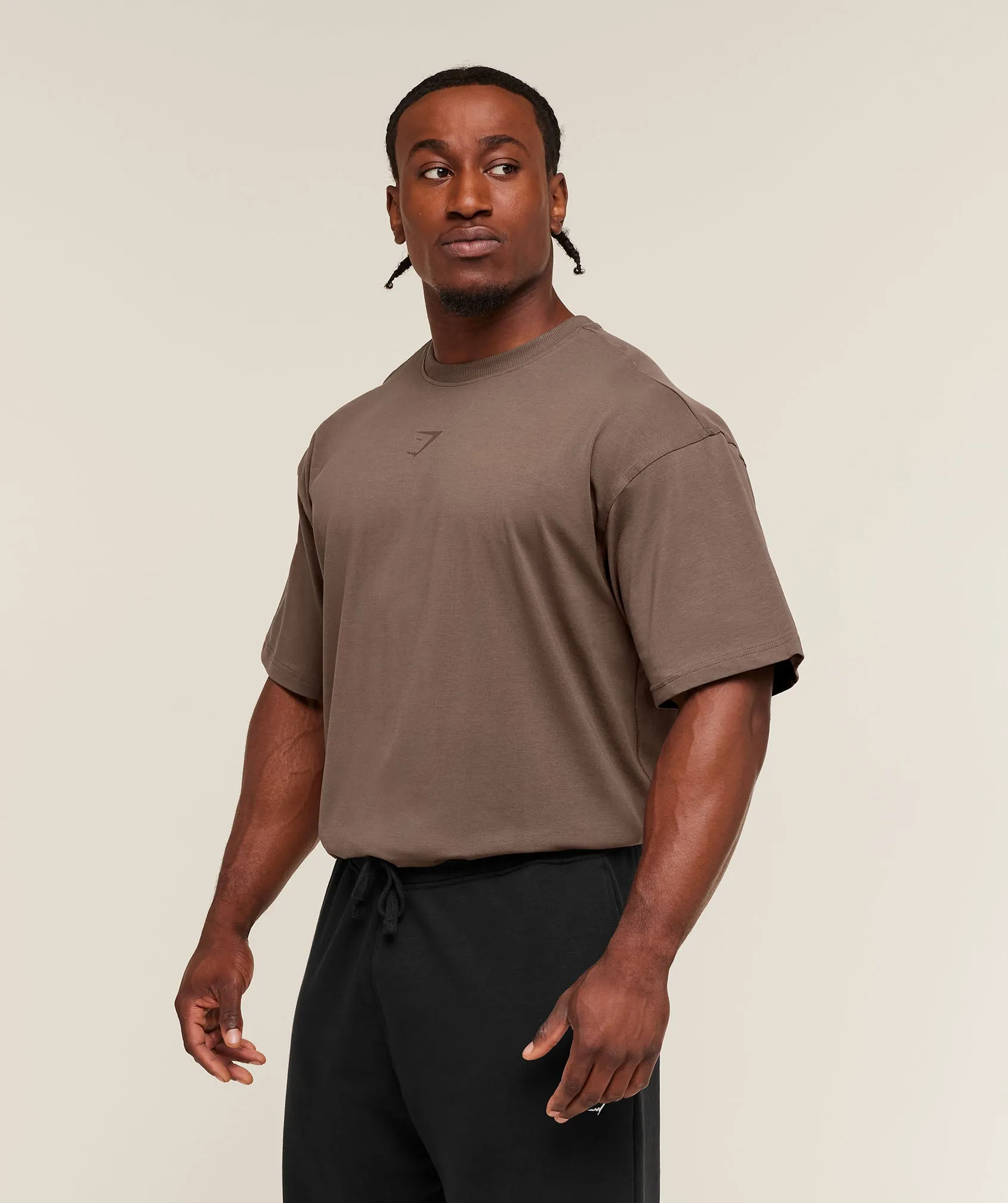 Gymshark Power T-Shirt - Soft Brown sold by Gymshark product image thumbnail 3