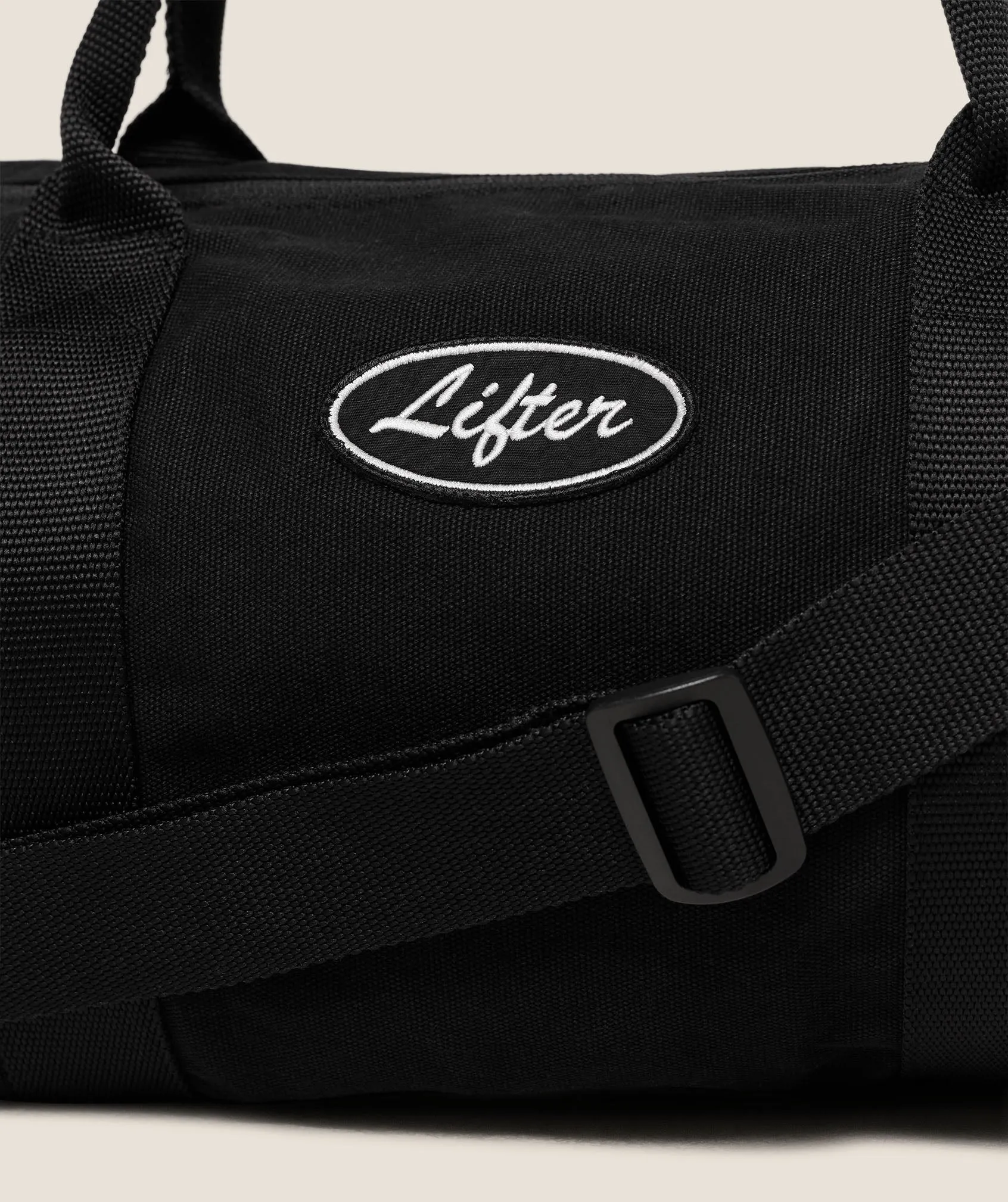 Gymshark Strength Dept Mini Canvas Duffle Bag - Black sold by Gymshark product image thumbnail 4