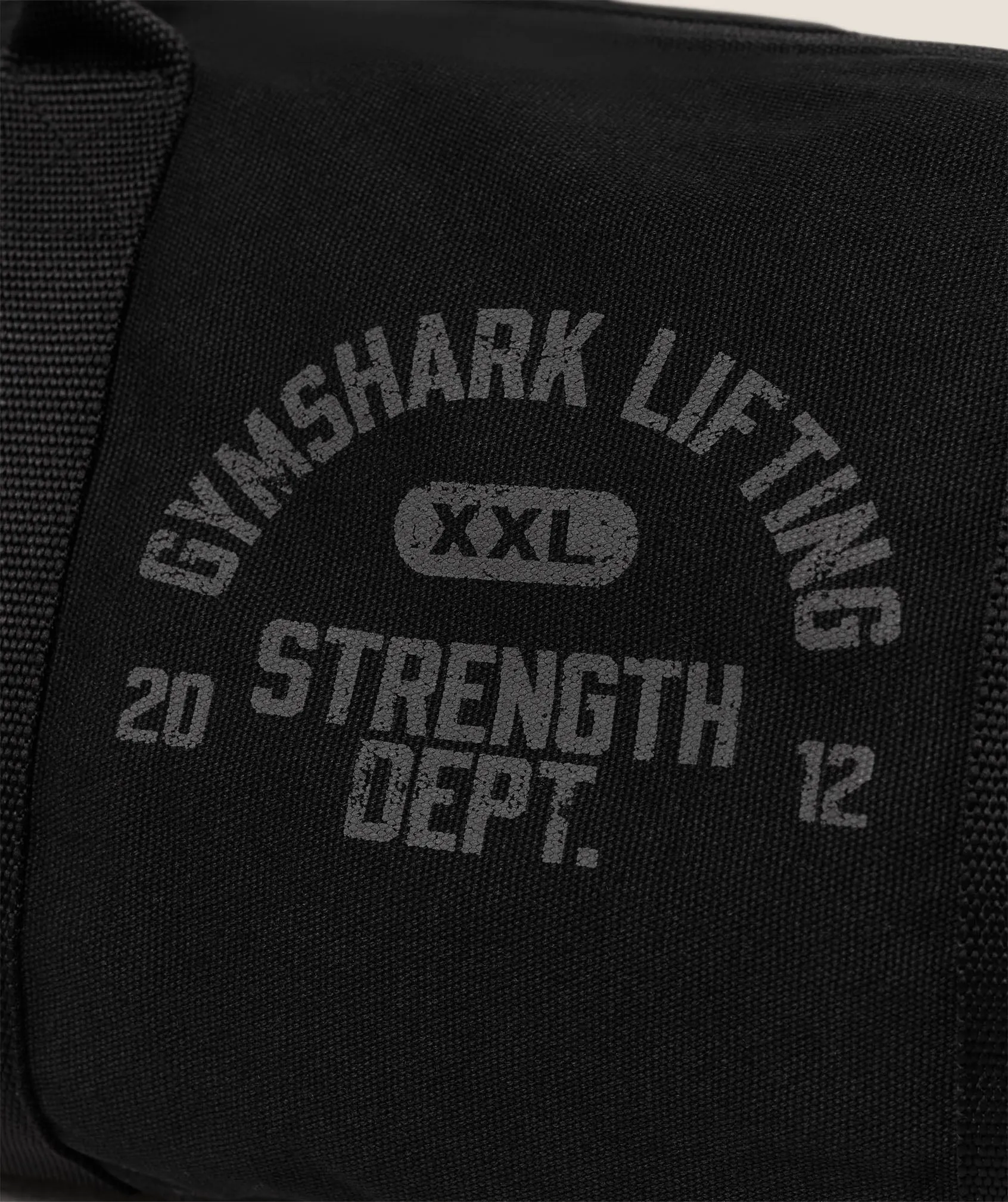 Gymshark Strength Dept Mini Canvas Duffle Bag - Black sold by Gymshark product image thumbnail 2