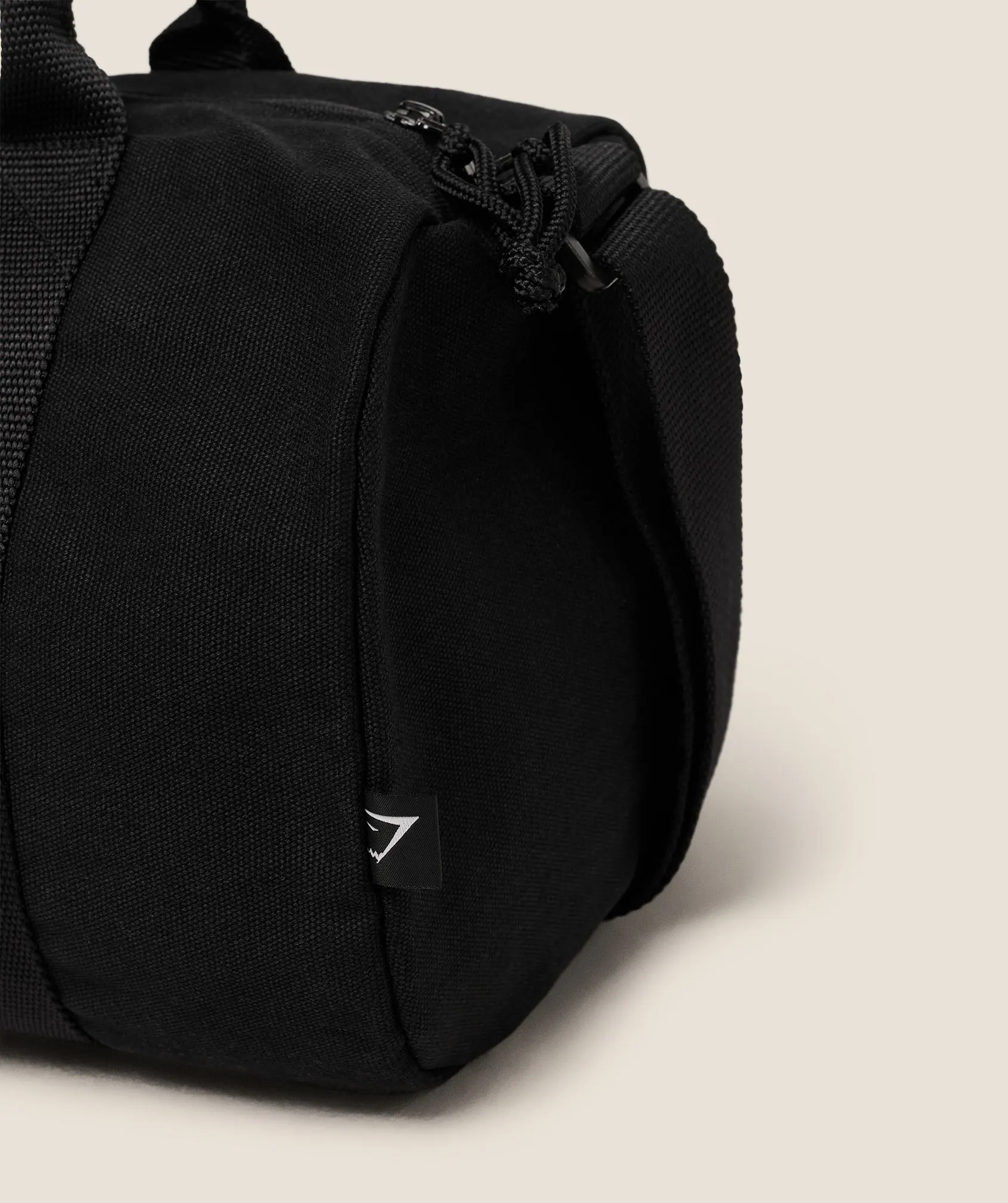 Gymshark Strength Dept Mini Canvas Duffle Bag - Black sold by Gymshark product image thumbnail 3