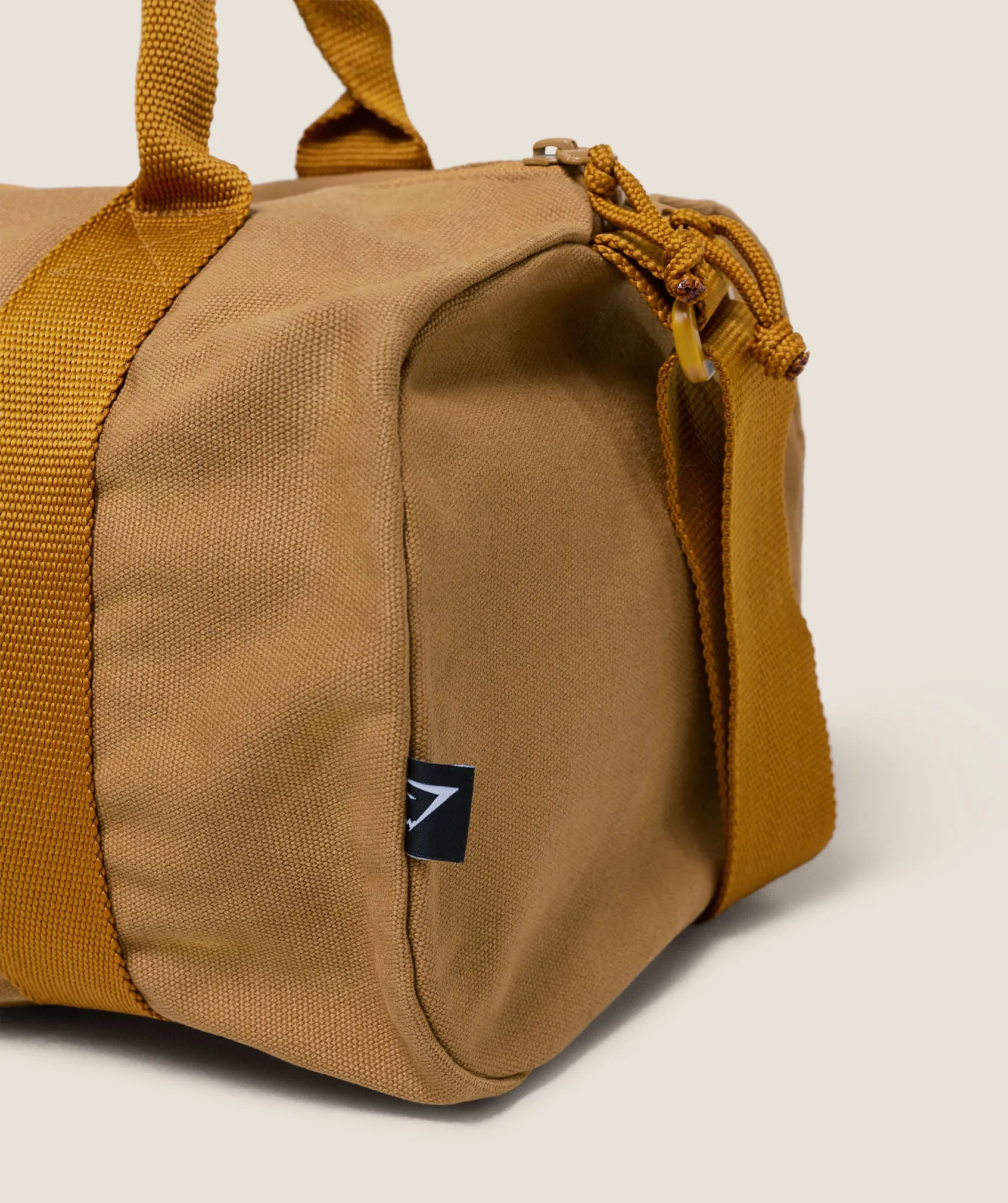 Gymshark Strength Dept Mini Canvas Duffle Bag - Antique Gold sold by Gymshark product image thumbnail 3