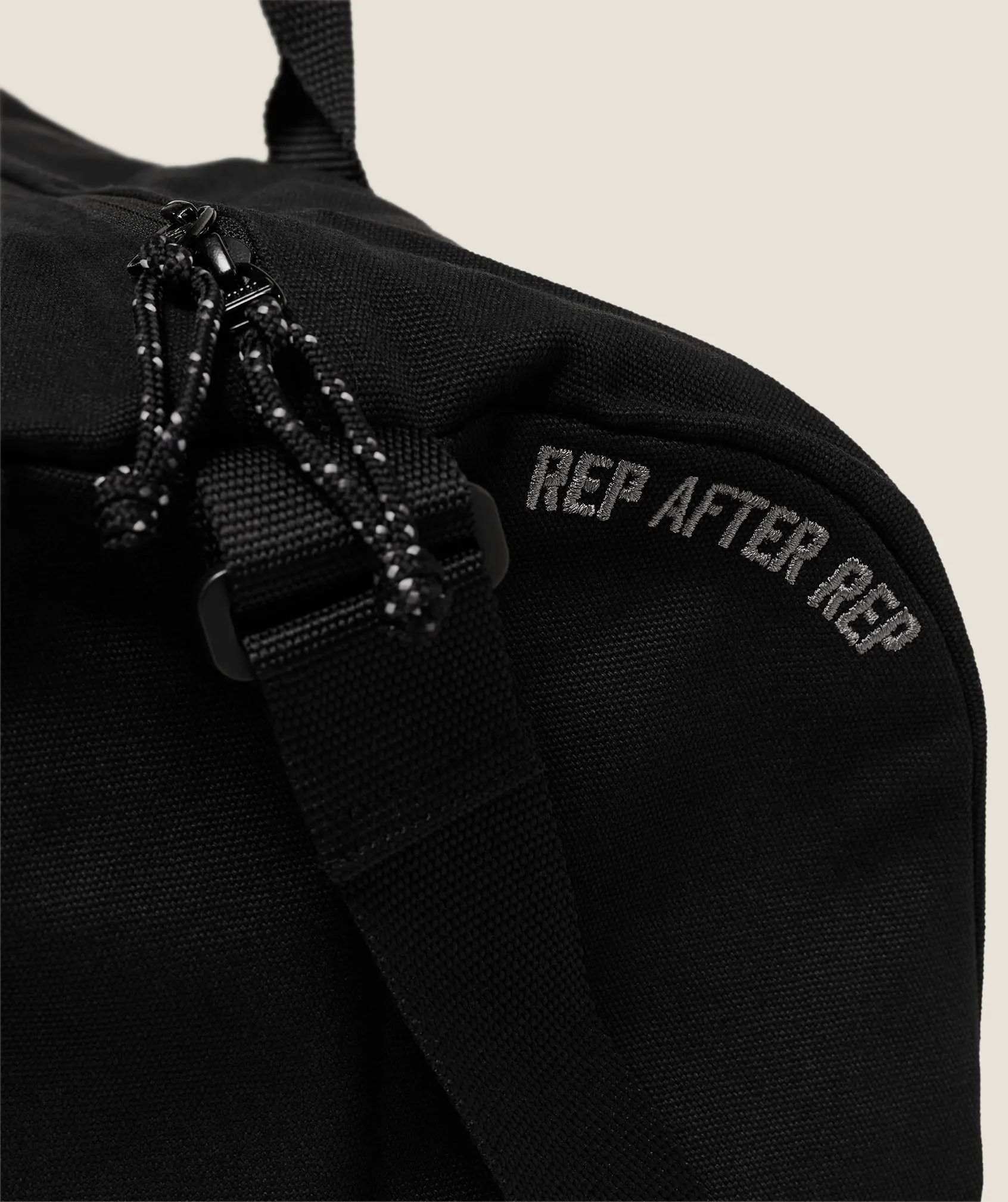 Gymshark Strength Dept Canvas Duffle Bag - Black sold by Gymshark product image thumbnail 3