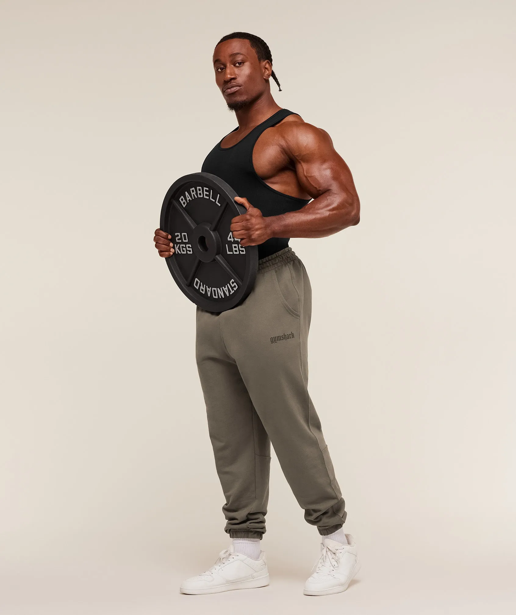 Gymshark Olde English Joggers - Camo Brown sold by Gymshark product image thumbnail 4