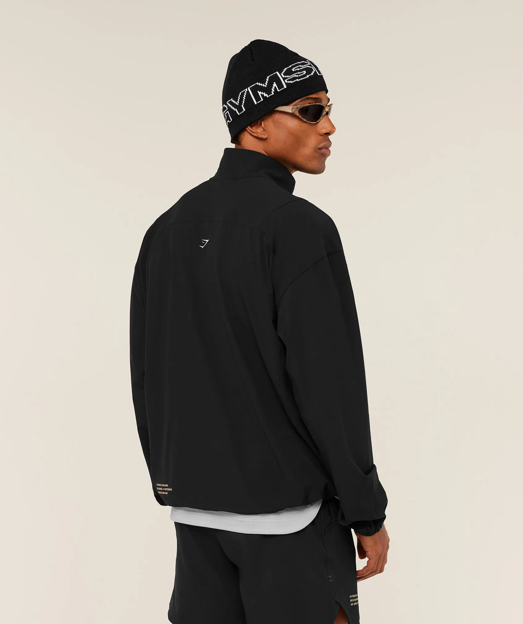 Gymshark Tactical Shell 1/4 Zip - Black sold by Gymshark product image thumbnail 3