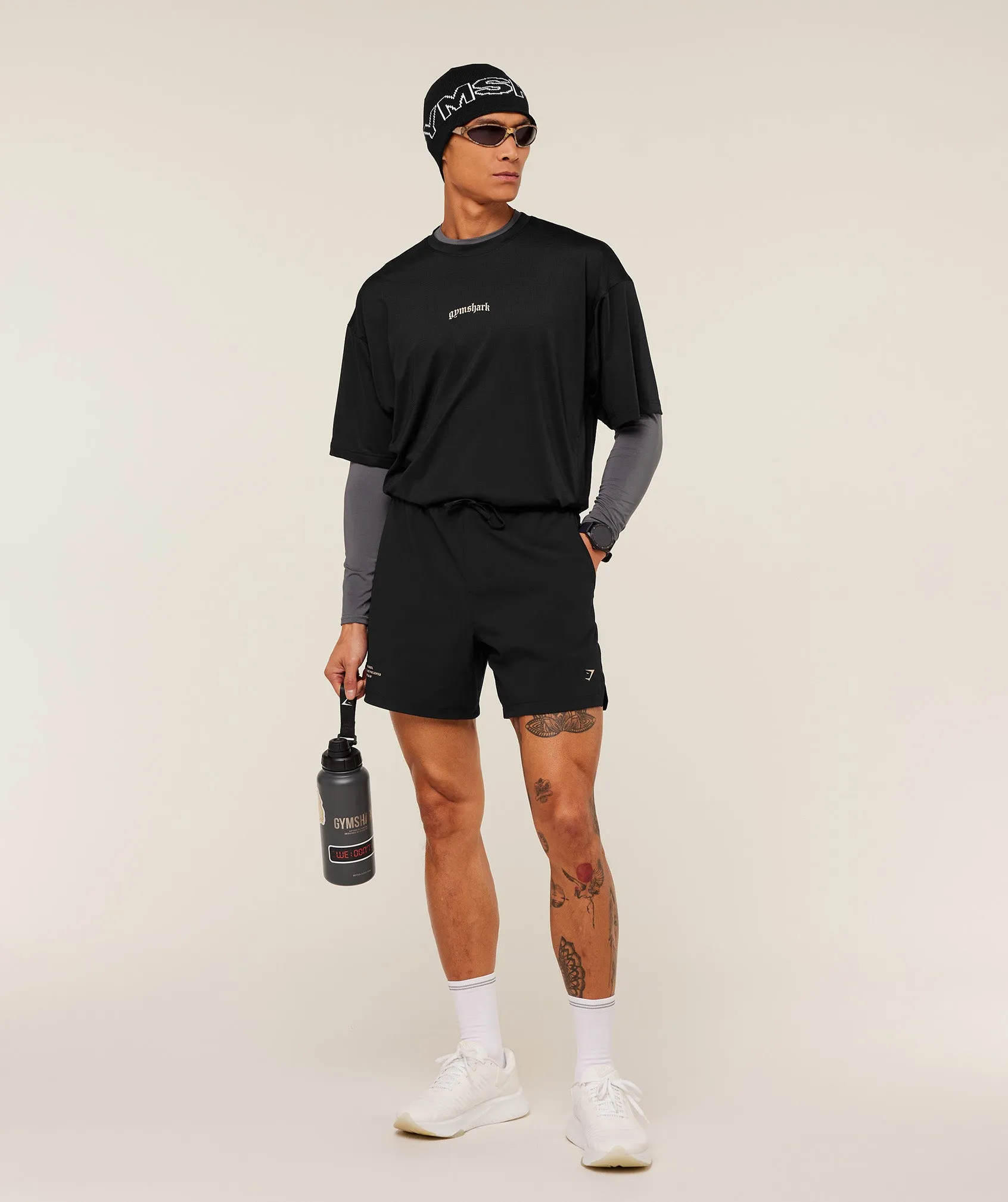 Gymshark Tactical Oversized T-Shirt - Black sold by Gymshark product image thumbnail 5