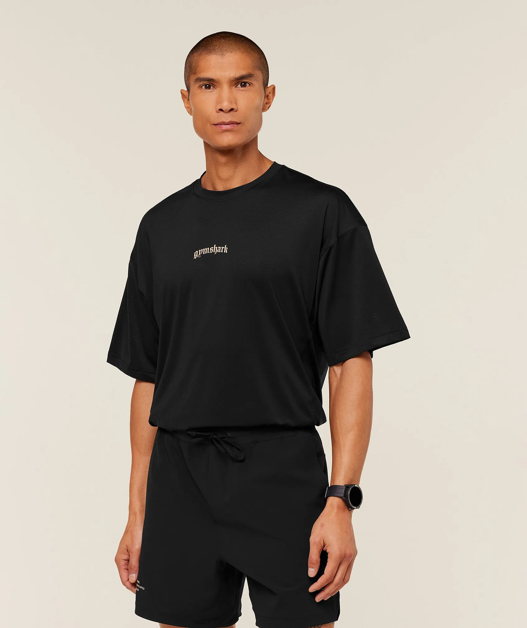 Gymshark Tactical Oversized T-Shirt - Black sold by Gymshark product image thumbnail 4