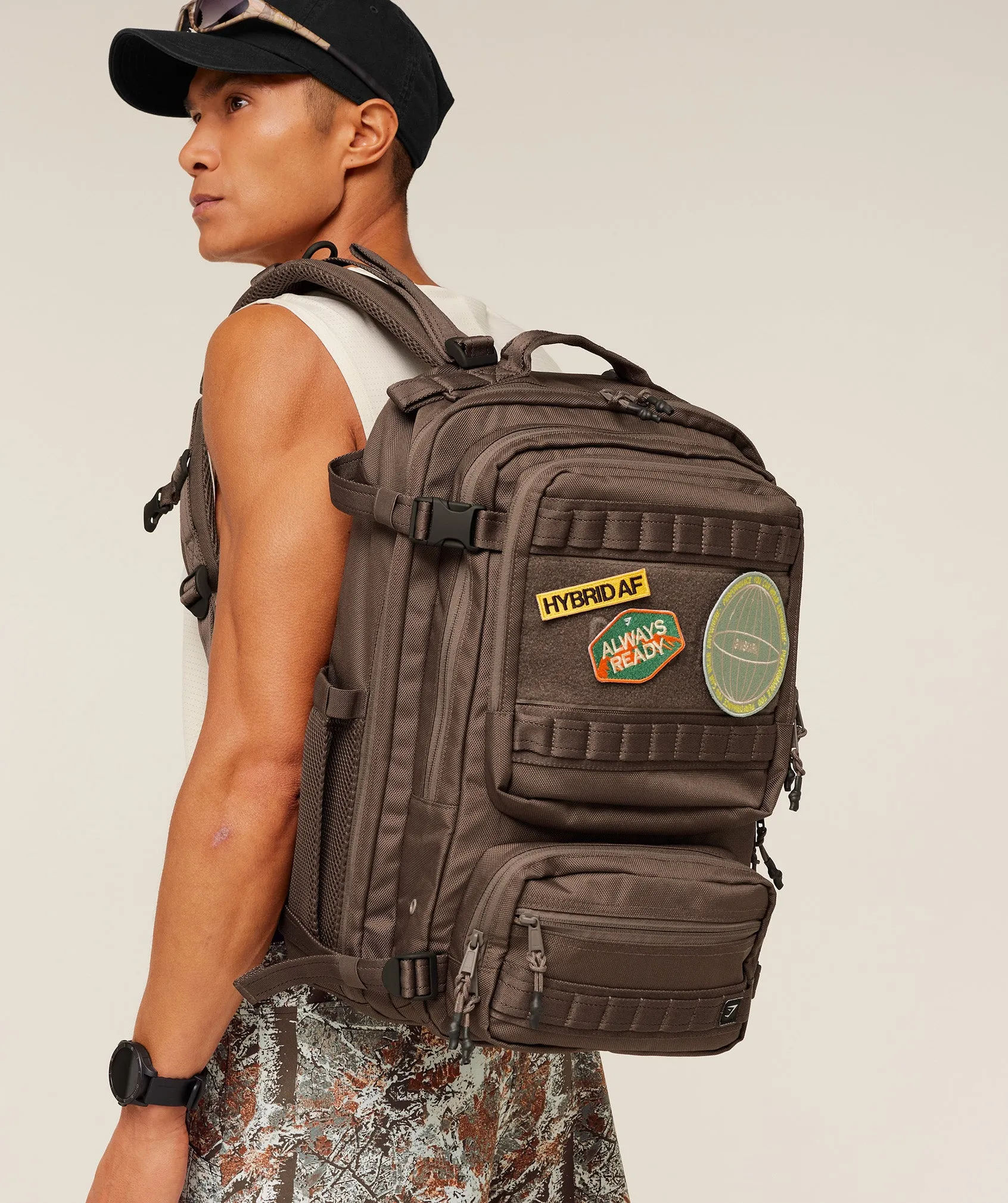 Gymshark Tactical Backpack - Soft Brown sold by Gymshark product image thumbnail 3