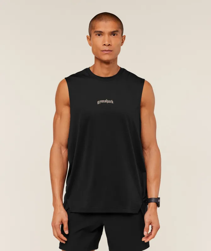 Gymshark Tactical Tank - Black sold by Gymshark