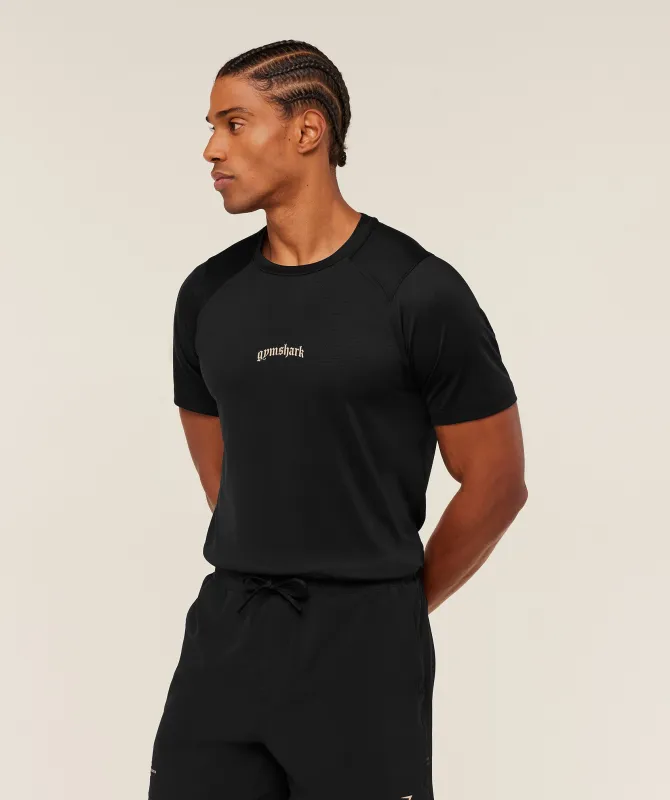 Gymshark Tactical T-Shirt - Black sold by Gymshark