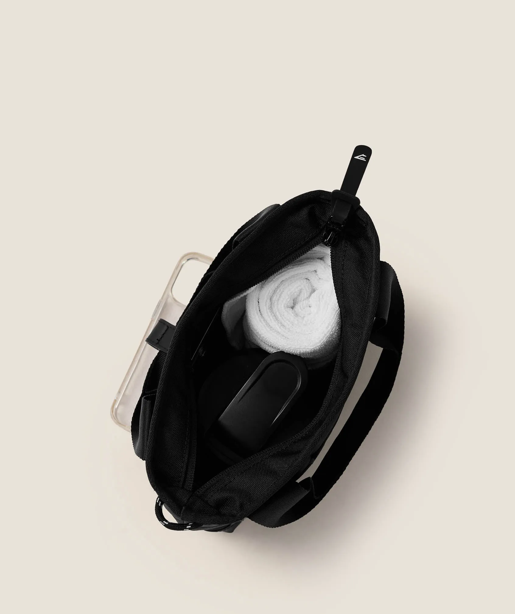 Gymshark Everyday Mini Tote Bag - Black sold by Gymshark product image thumbnail 5