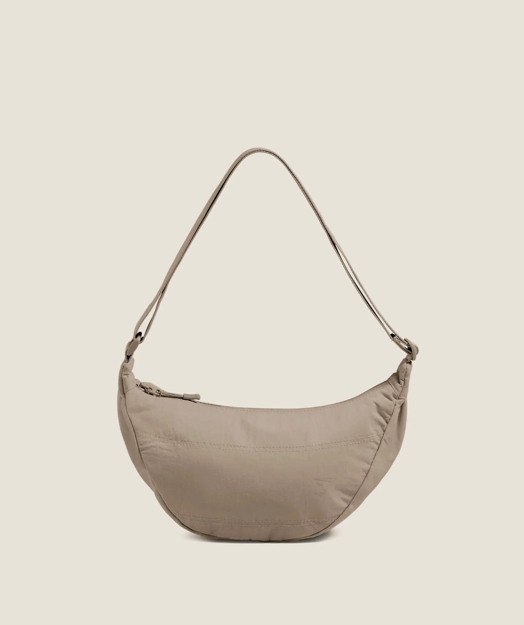 Gymshark Pleat Crossbody - Mushroom Grey sold by Gymshark
