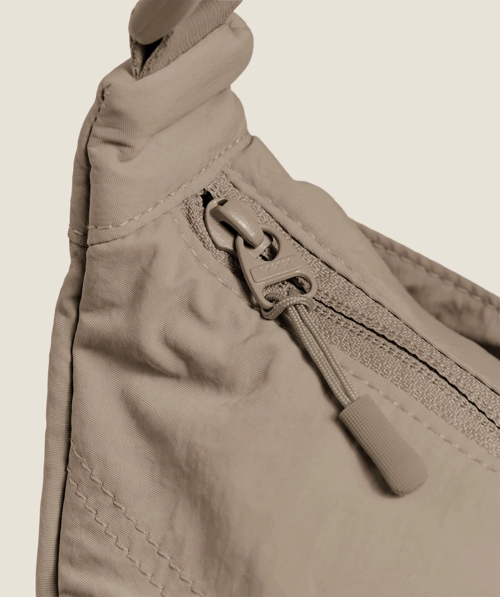 Gymshark Pleat Crossbody - Mushroom Grey sold by Gymshark product image thumbnail 4