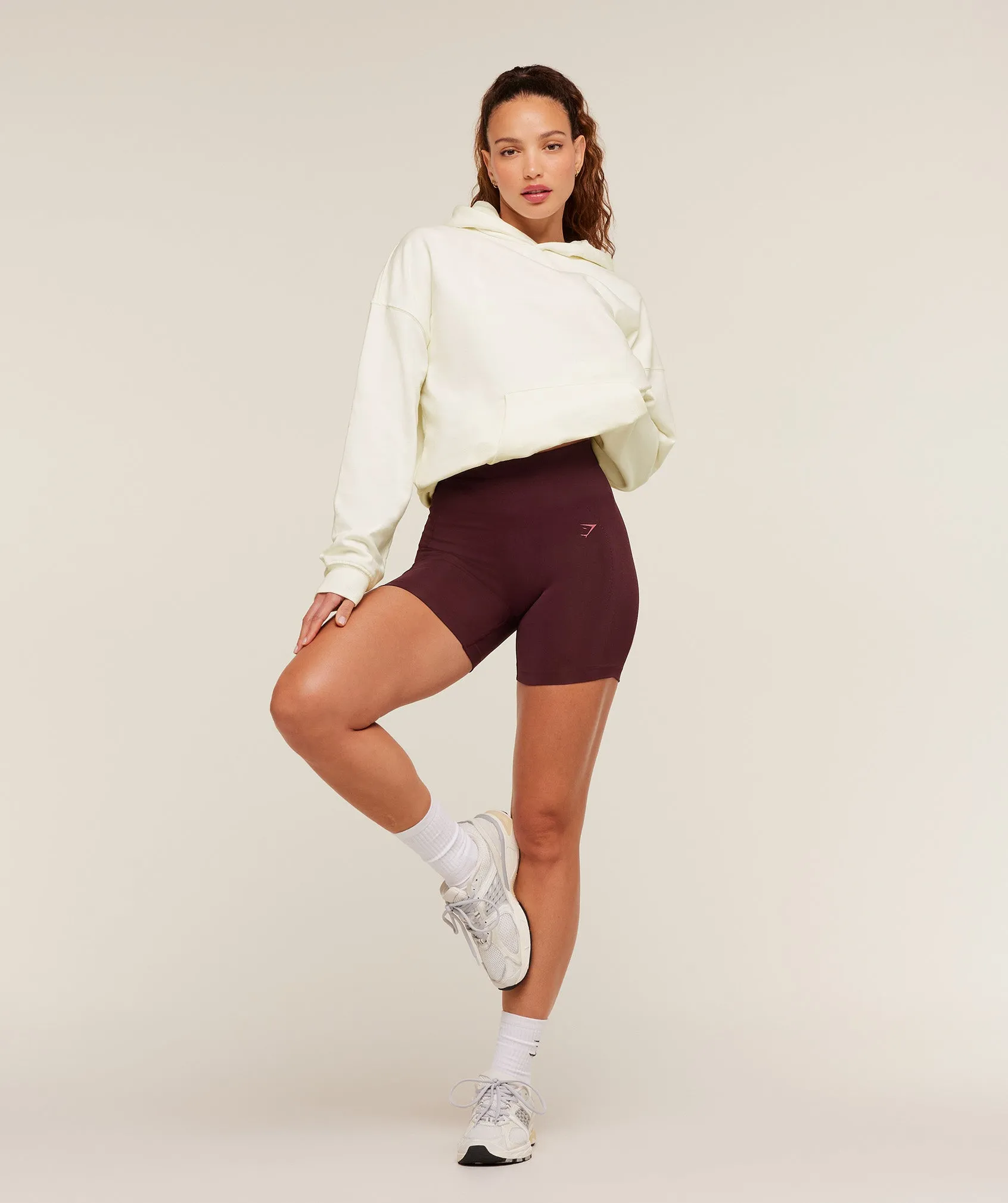 Gymshark Heavy Duty Oversized Hoodie - GS Soft White sold by Gymshark product image thumbnail 4