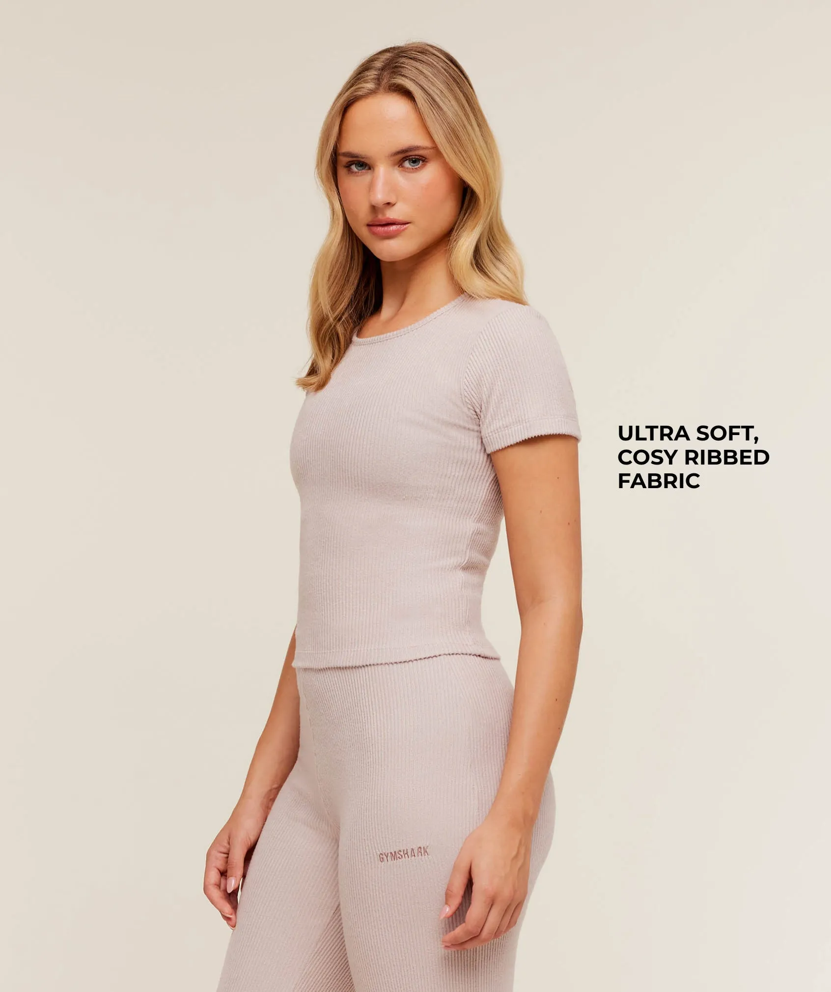 Gymshark SuperSoft T-Shirt - Dusk Pink sold by Gymshark product image thumbnail 2