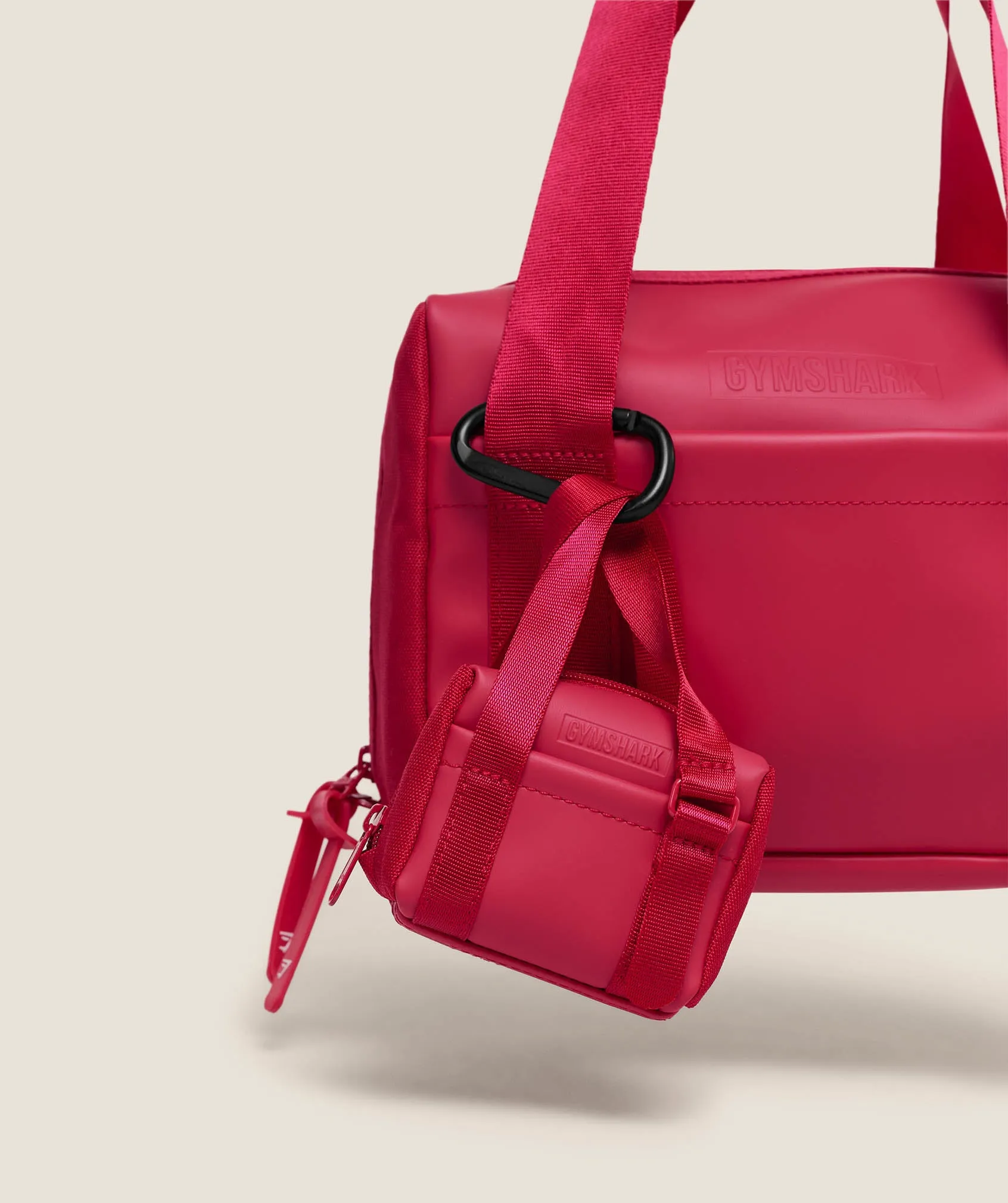 Gymshark Everyday Mini Holdall Keychain - Build Pink sold by Gymshark product image thumbnail 3