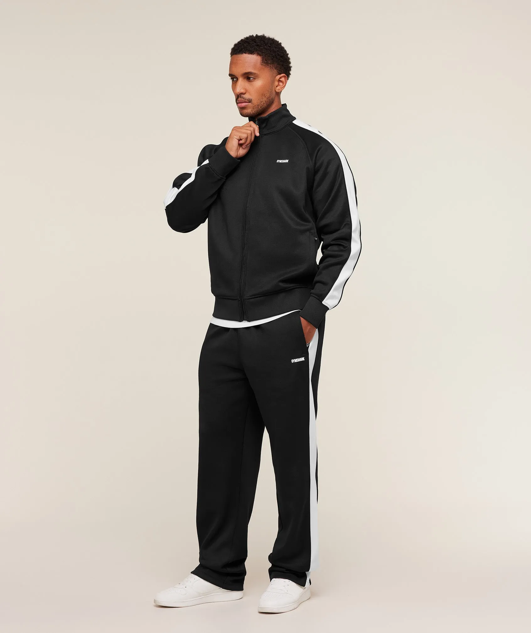 Gymshark Tricot Track Pants - Black sold by Gymshark product image thumbnail 4