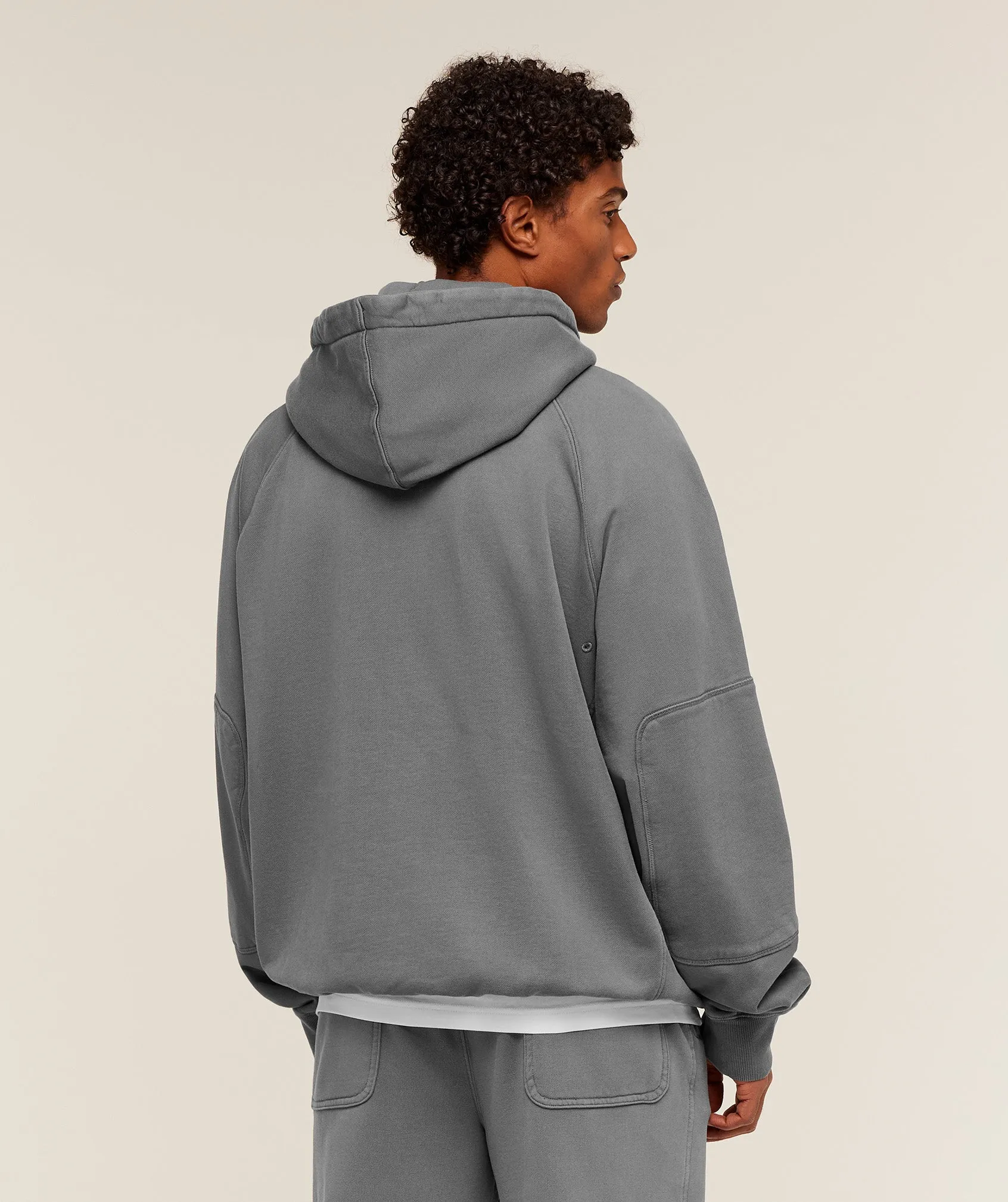 Gymshark Premium Heavyweight Hoodie - Pitch Grey sold by Gymshark product image thumbnail 2