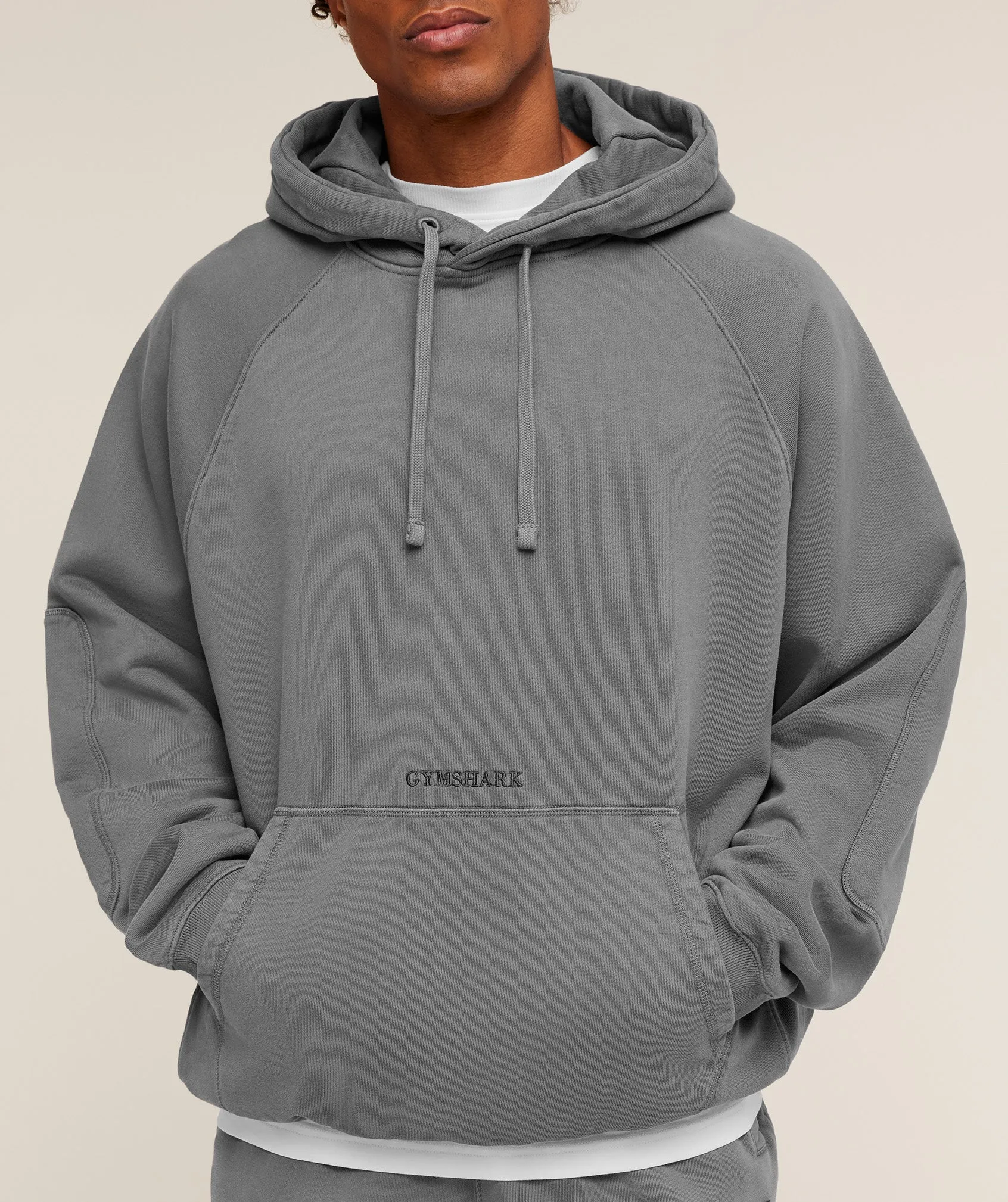Gymshark Premium Heavyweight Hoodie - Pitch Grey sold by Gymshark product image thumbnail 5