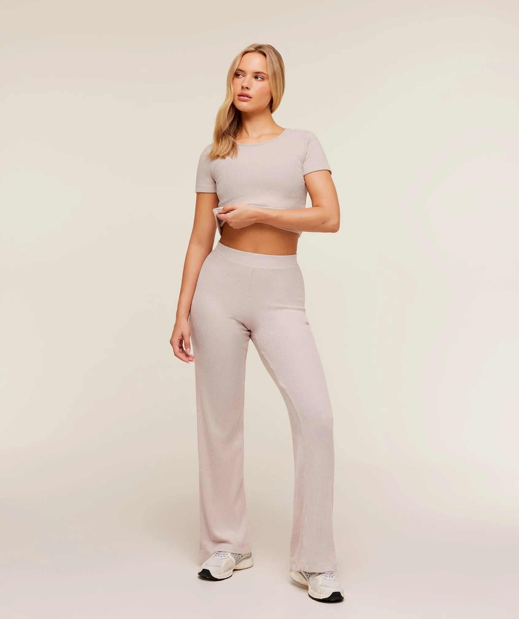 Gymshark SuperSoft Straight Leg Pant - Dusk Pink sold by Gymshark product image thumbnail 4