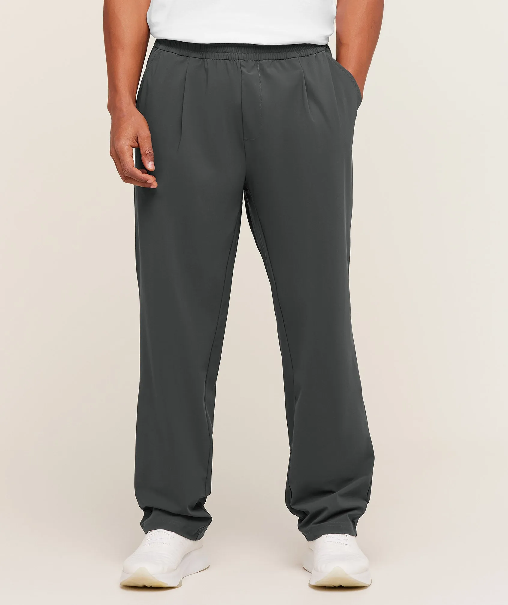 Gymshark Tailored Track Pants - Asphalt Grey sold by Gymshark