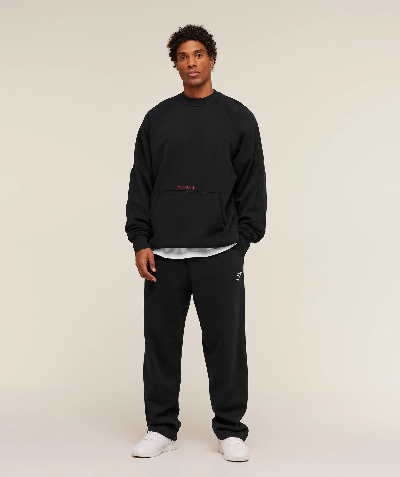 Gymshark Premium Heavyweight Crew - Black sold by Gymshark product image thumbnail 4