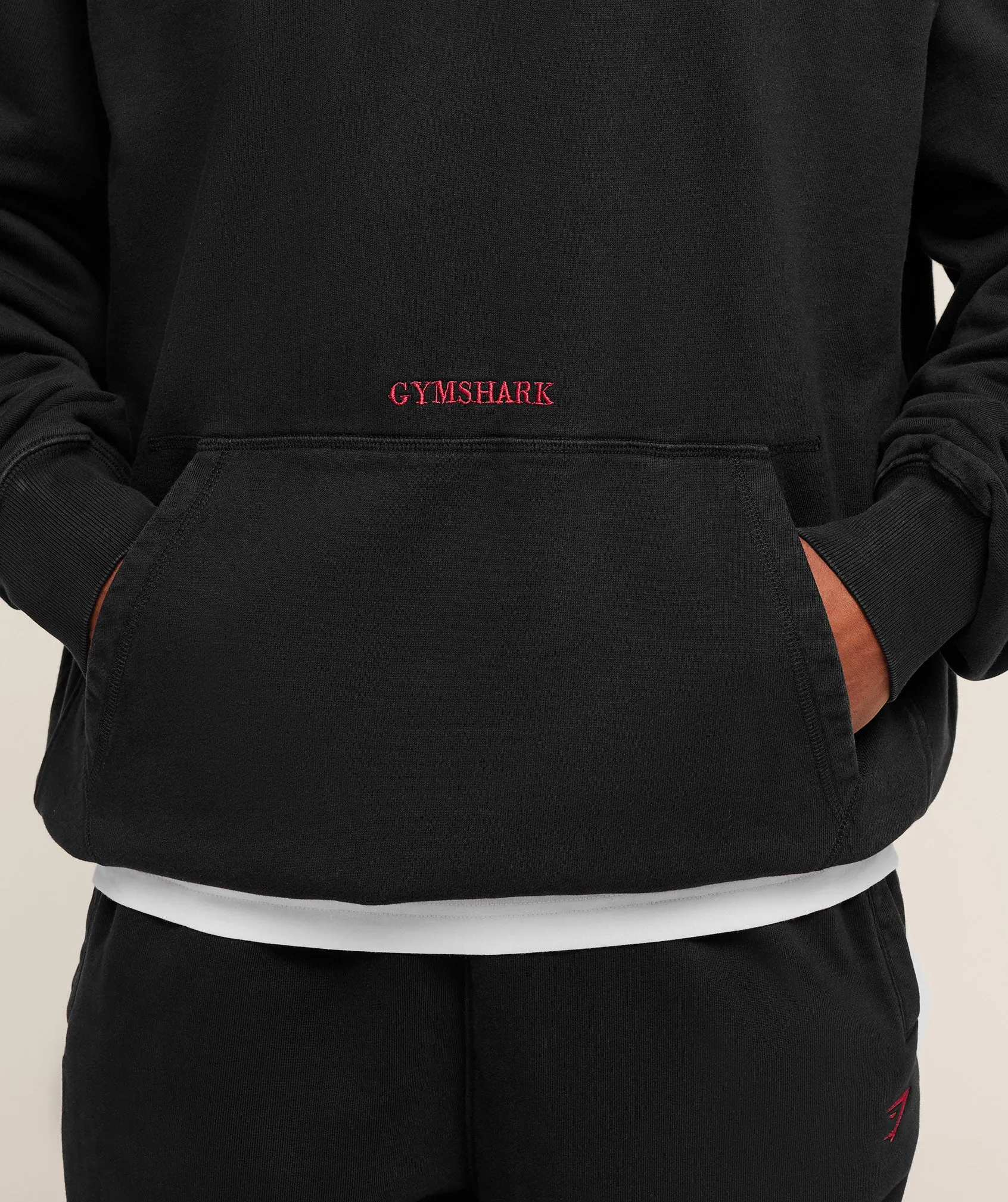 Gymshark Premium Heavyweight Hoodie - Black sold by Gymshark product image thumbnail 5