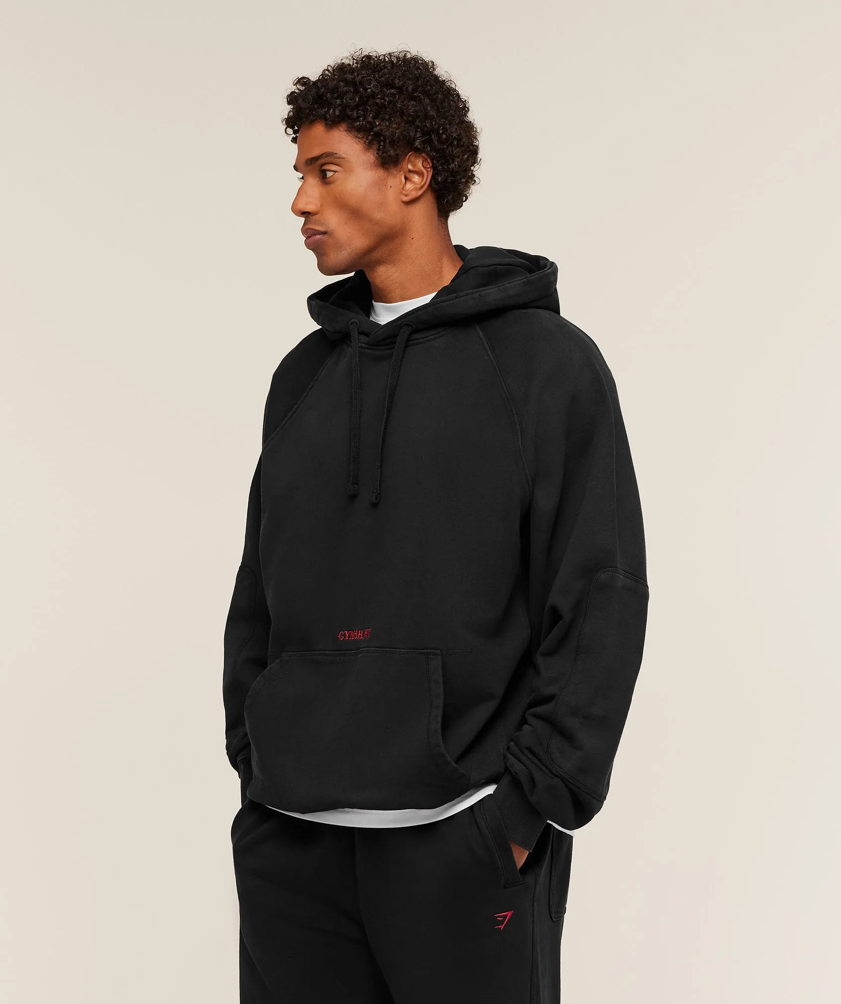 Gymshark Premium Heavyweight Hoodie - Black sold by Gymshark product image thumbnail 3