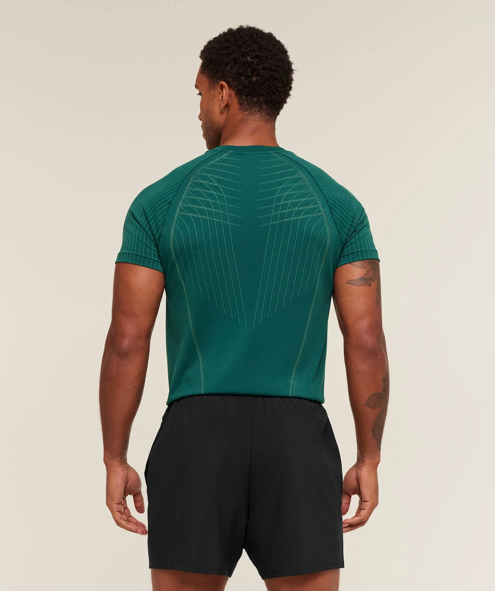 Gymshark Apex Seamless T-Shirt - Weighted Teal/Muted Teal sold by Gymshark product image thumbnail 2