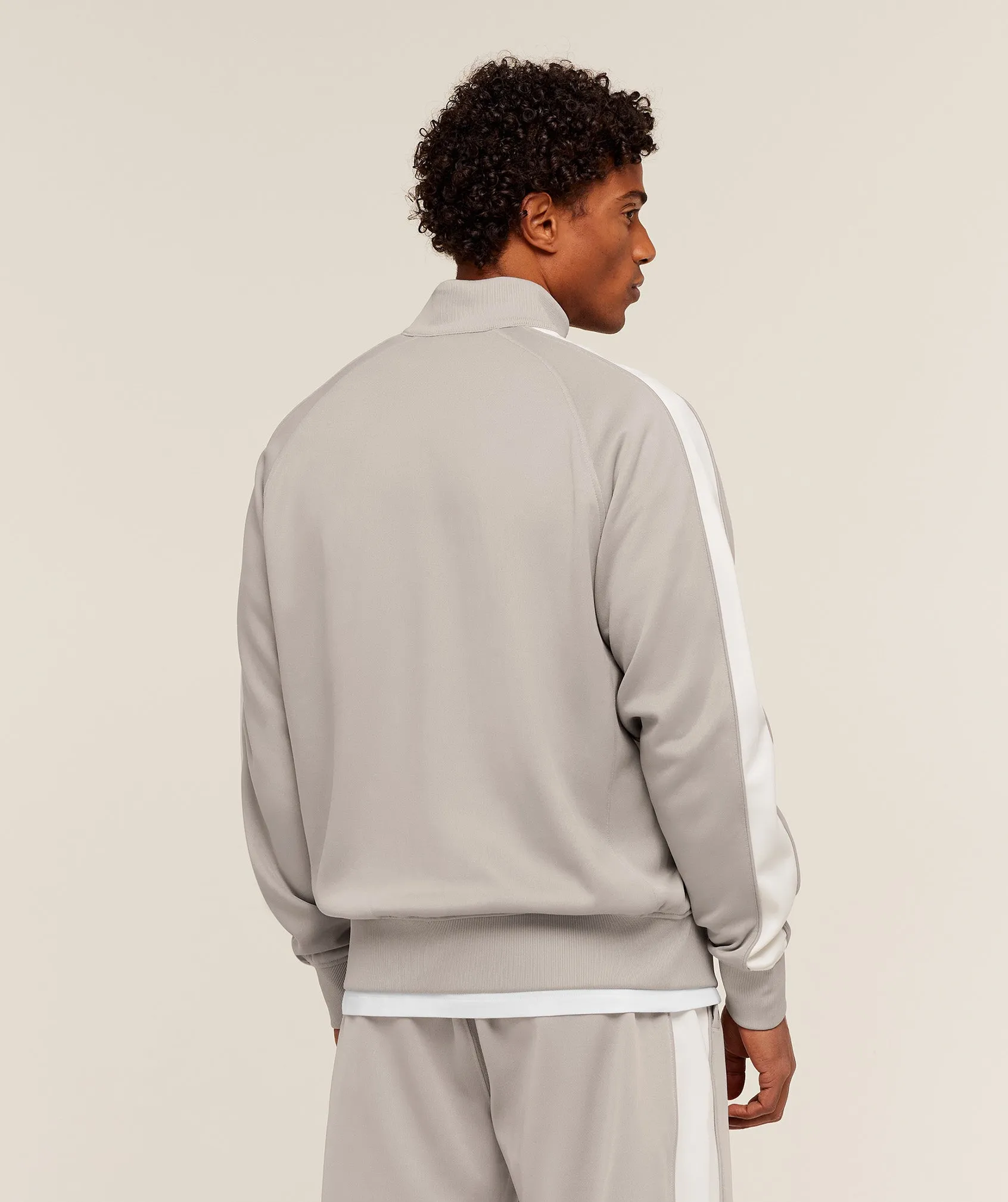 Gymshark Tricot Track Jacket - Mushroom Grey sold by Gymshark product image thumbnail 2
